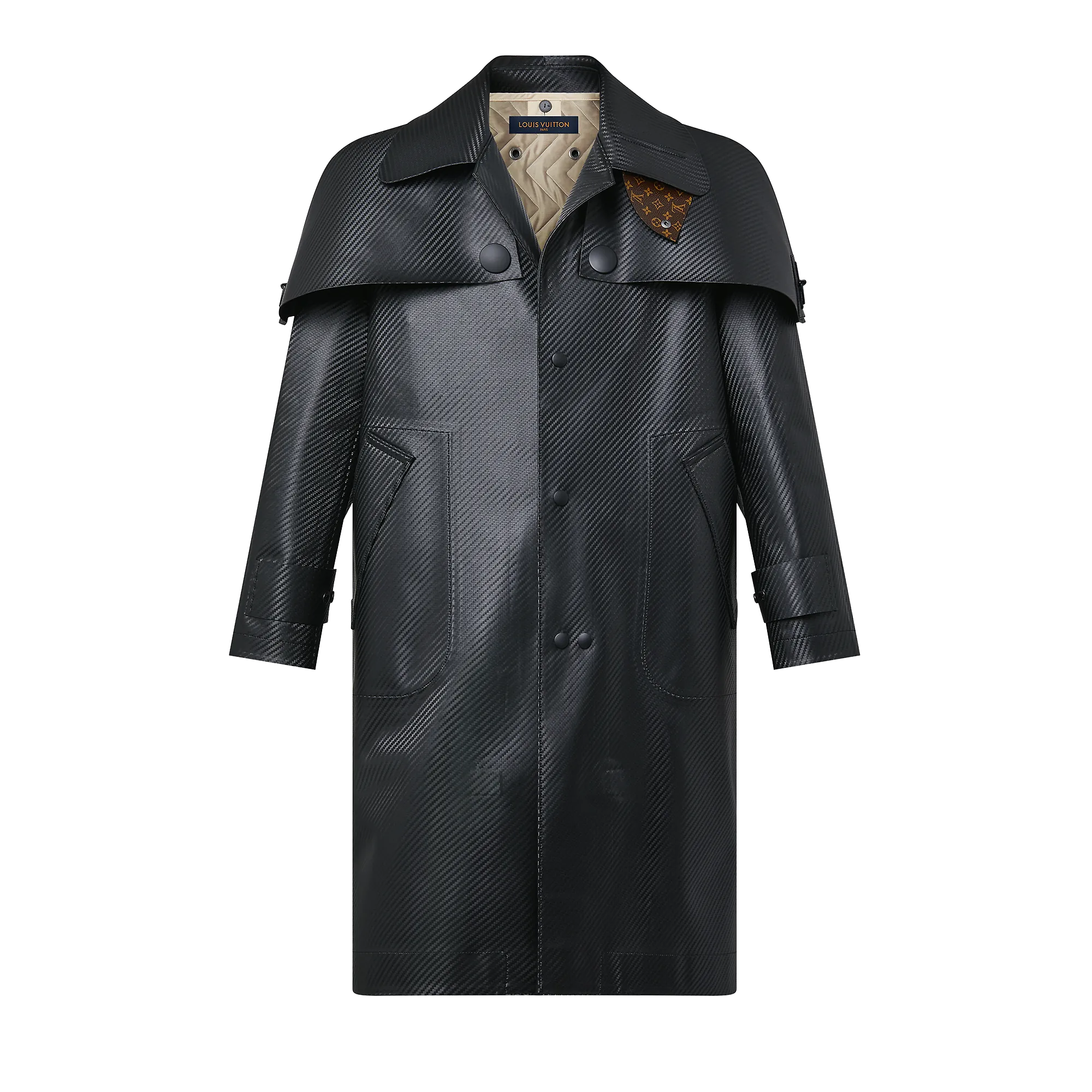 Louis Vuitton Technical Scuba Trench Coat - Women - Ready-to-Wear 1AC3VZ