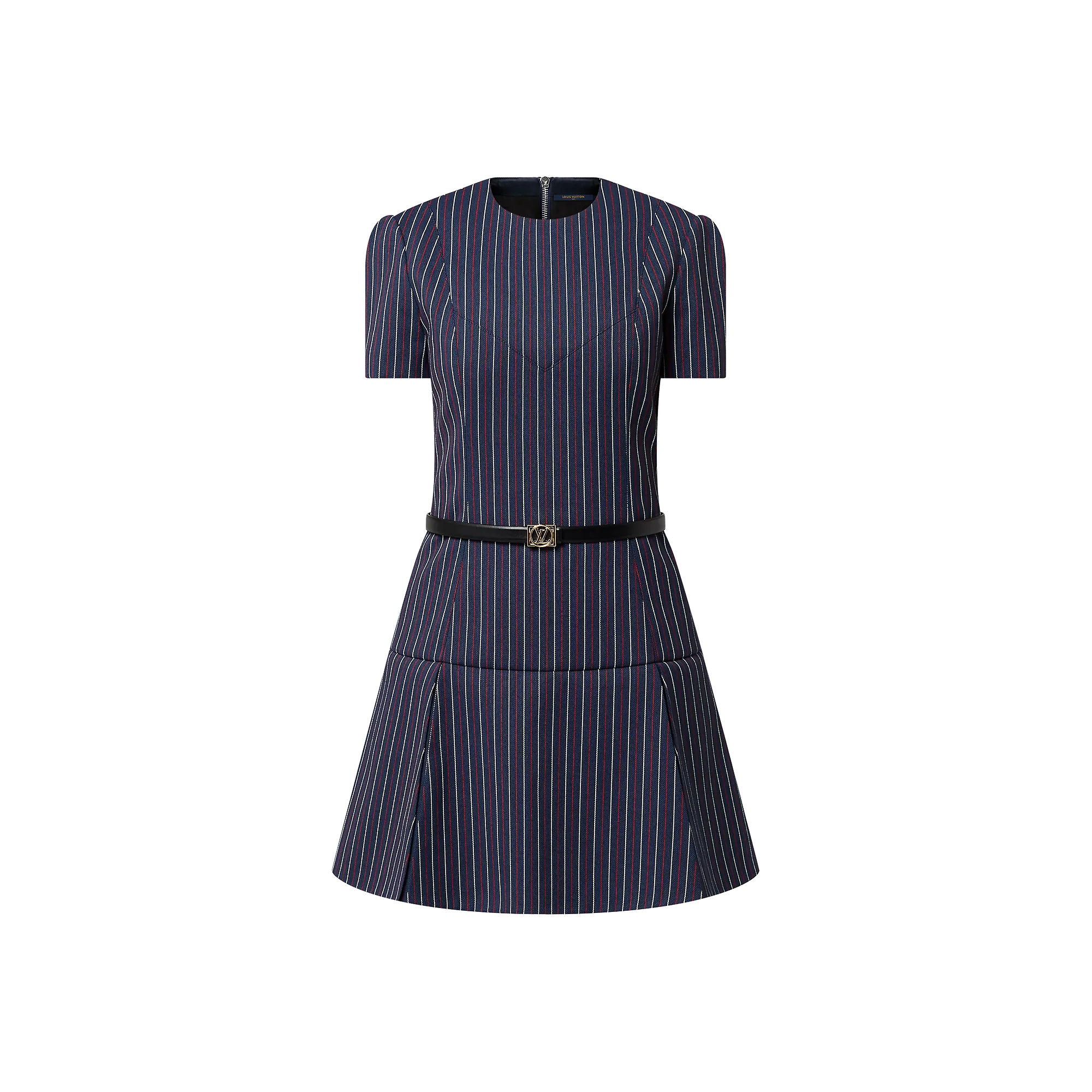 Louis Vuitton 3D Pleat Tricolor Skater Dress - Women - Ready-to-Wear 1AC45S