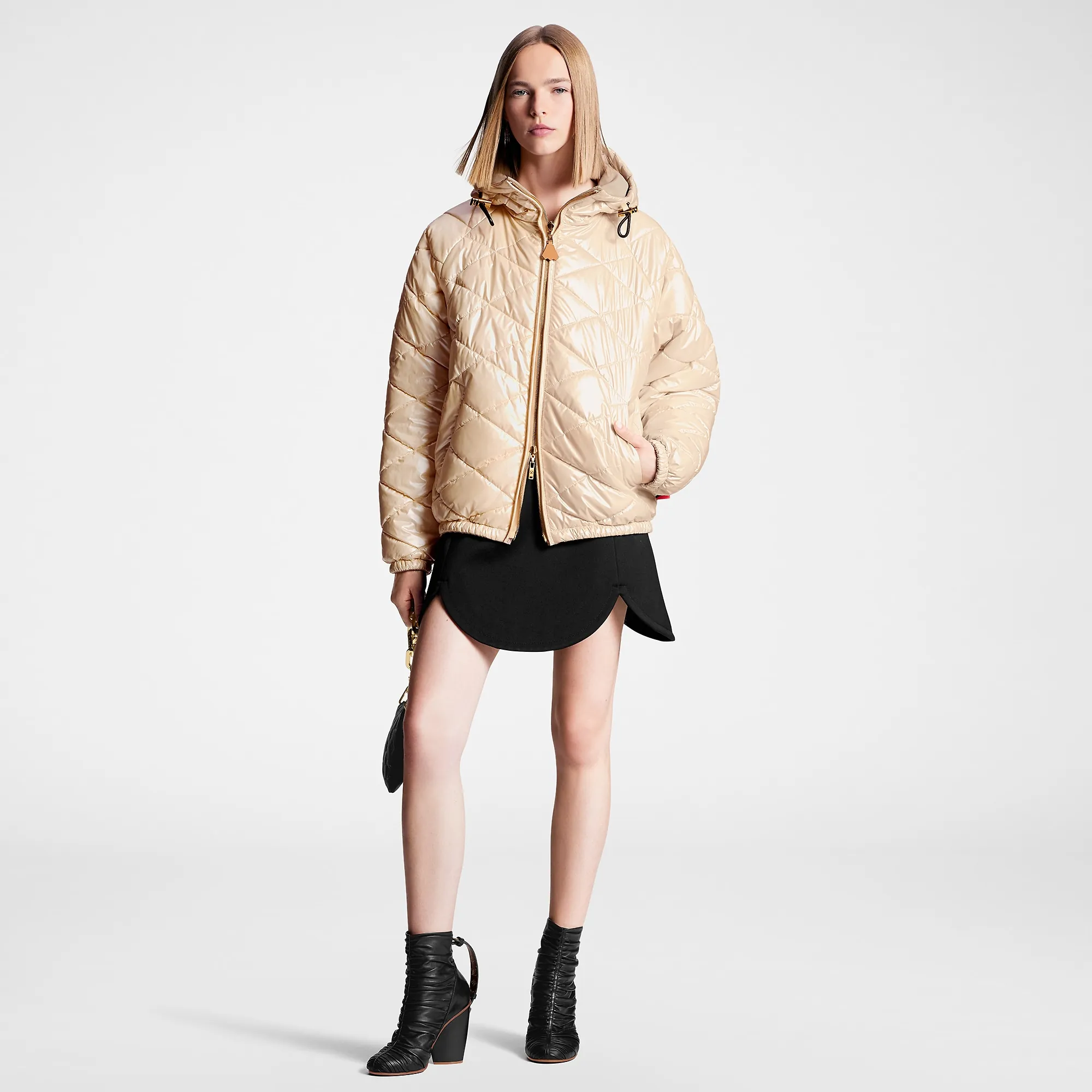 Louis Vuitton Reversible Quilted Hooded Jacket - Women - Ready-to-Wear 1AC4AB