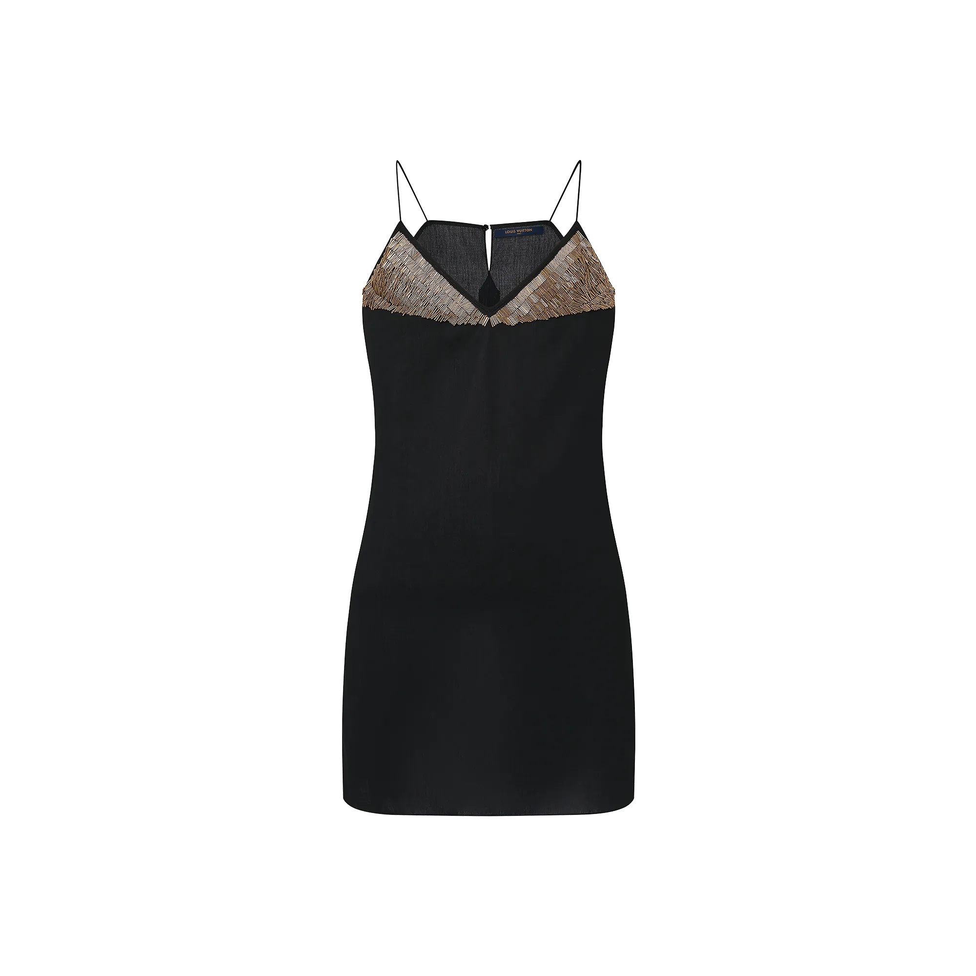Louis Vuitton Bead Embroidery Slip Dress - Women - Ready-to-Wear 1AC4IH