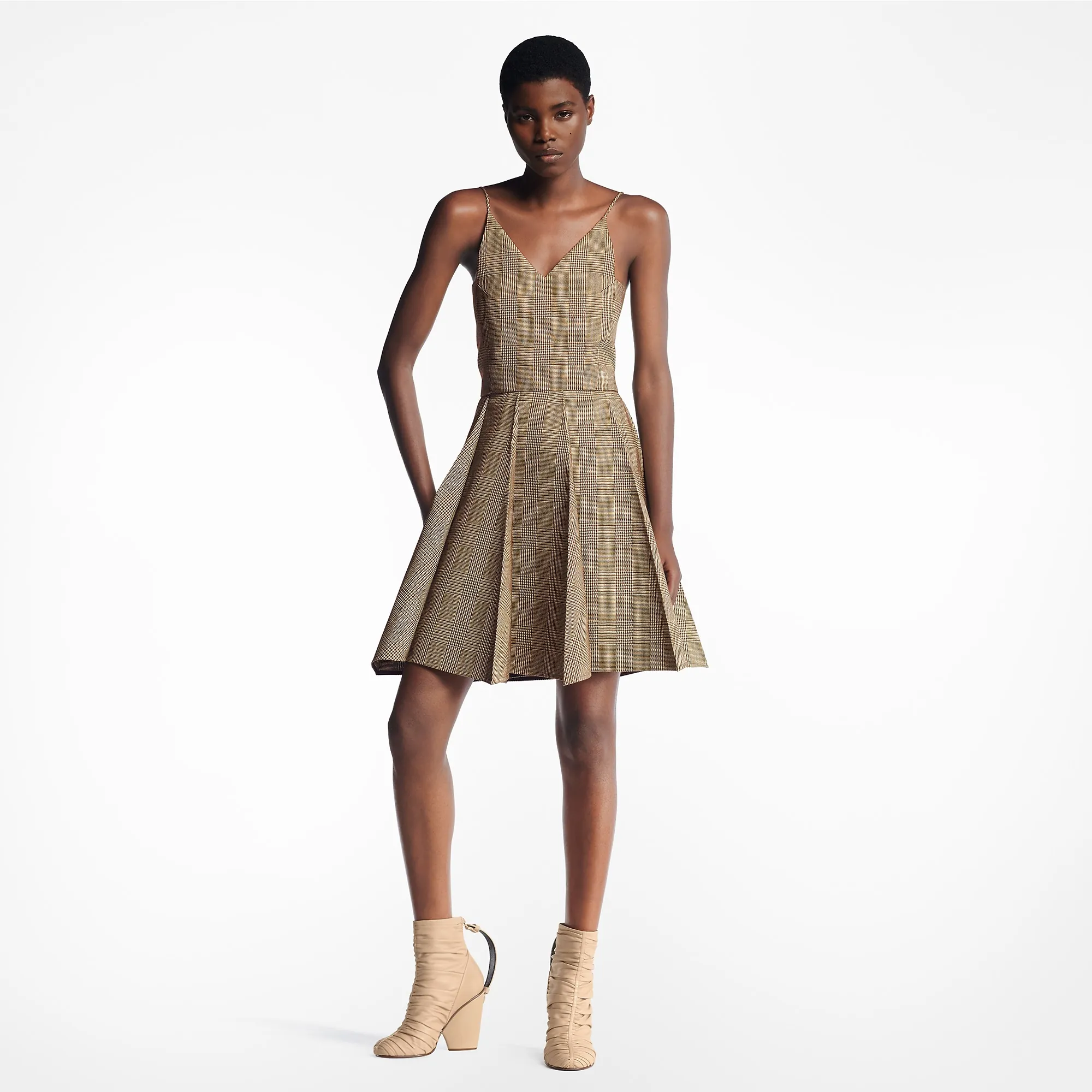 Louis Vuitton A-line Pleated Dress - Women - Ready-to-Wear 1AC4O2