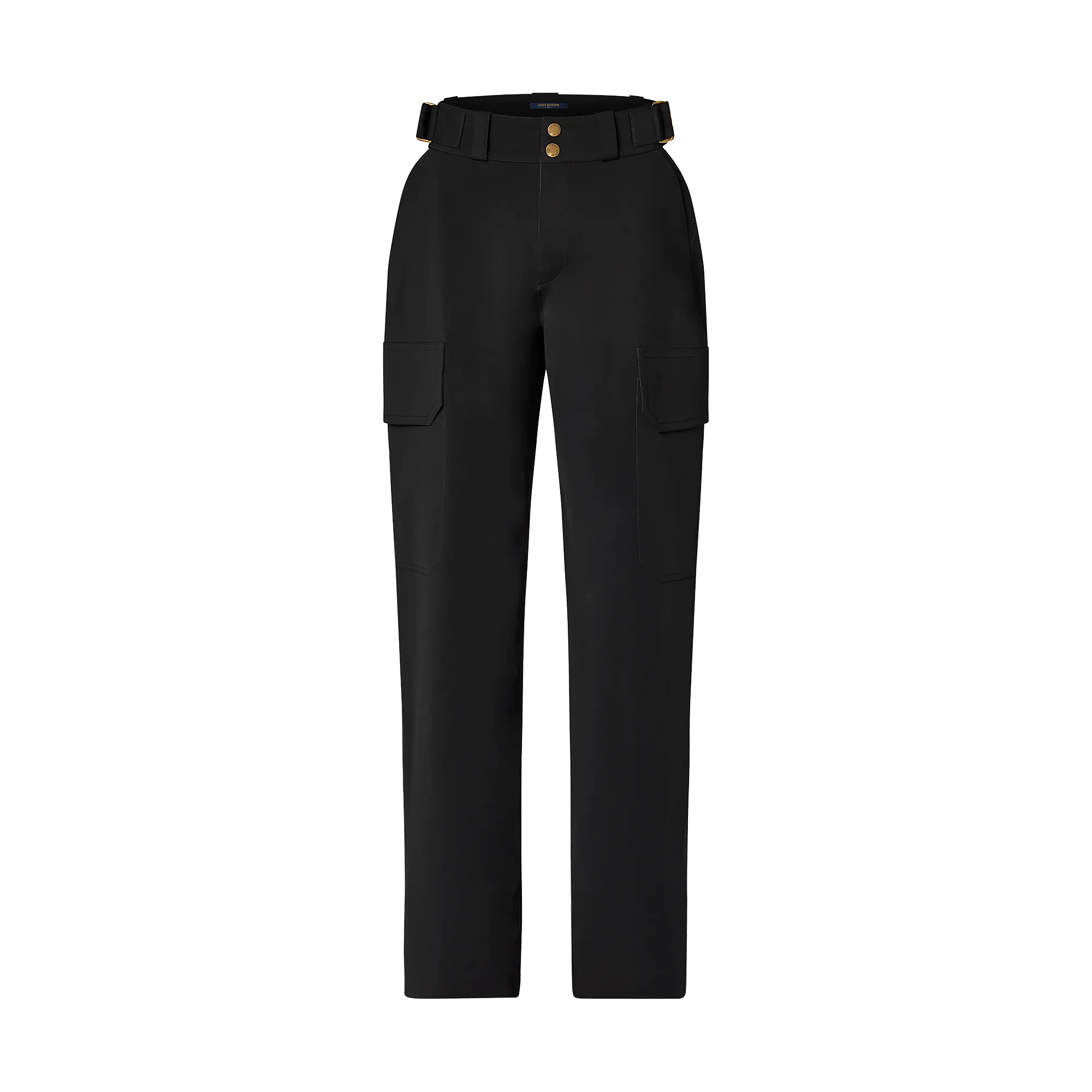 Louis Vuitton Technical Jersey Cargo Pants - Women - Ready-to-Wear 1AC6A7 Black