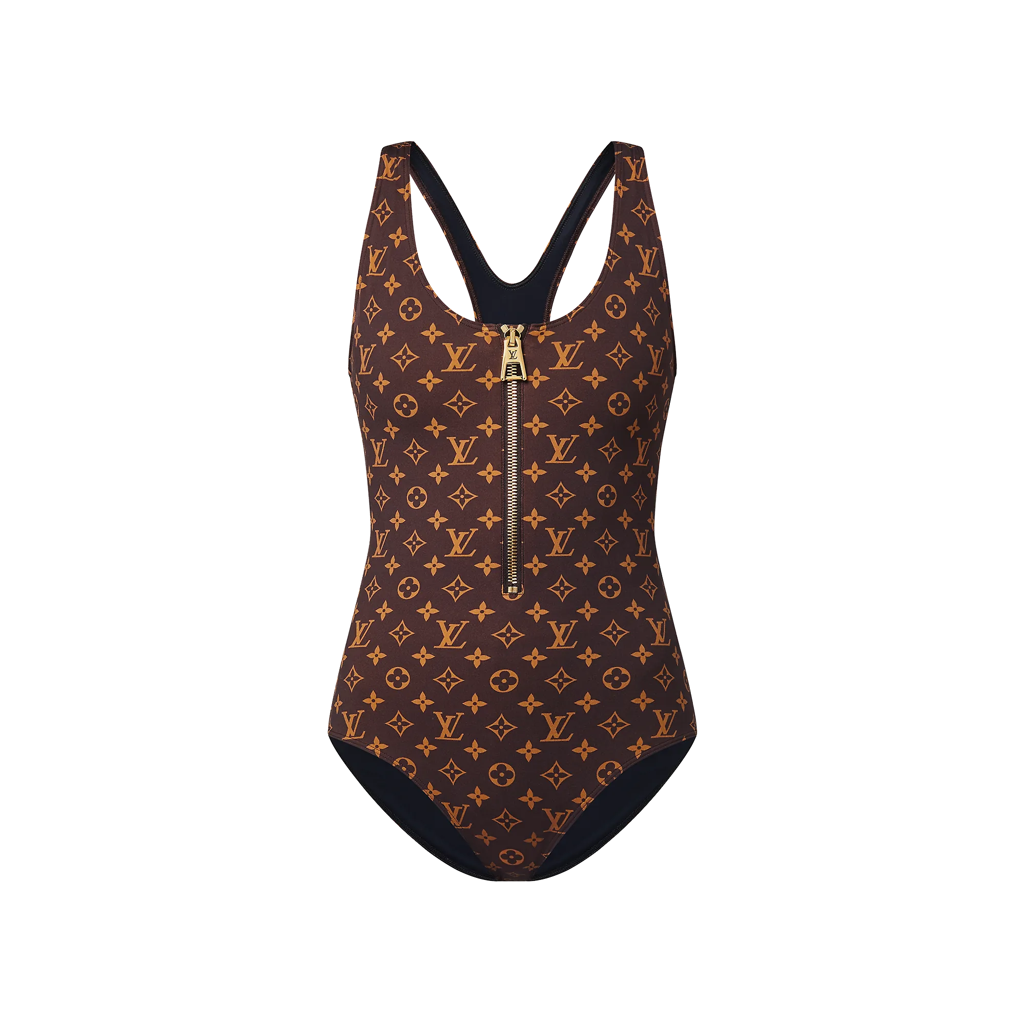 Louis Vuitton Zip-up Monogram One-Piece Swimsuit - Women - Ready-to-Wear 1AC6AN