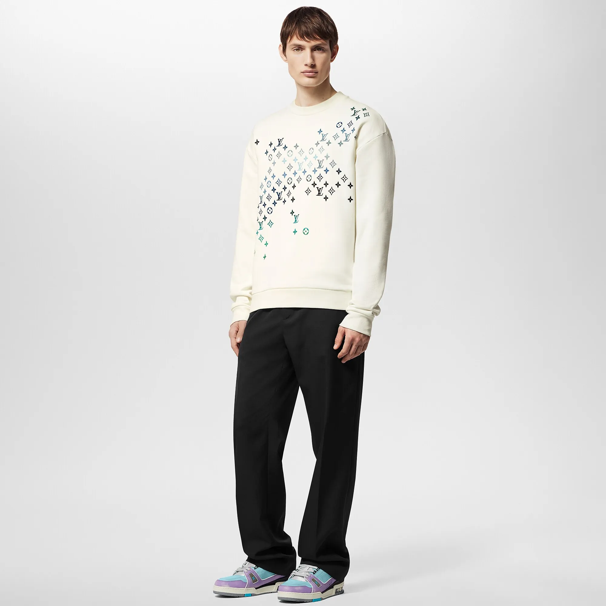 Louis Vuitton LV Trainer Sneaker - Men - Shoes 1ACEGH Blue