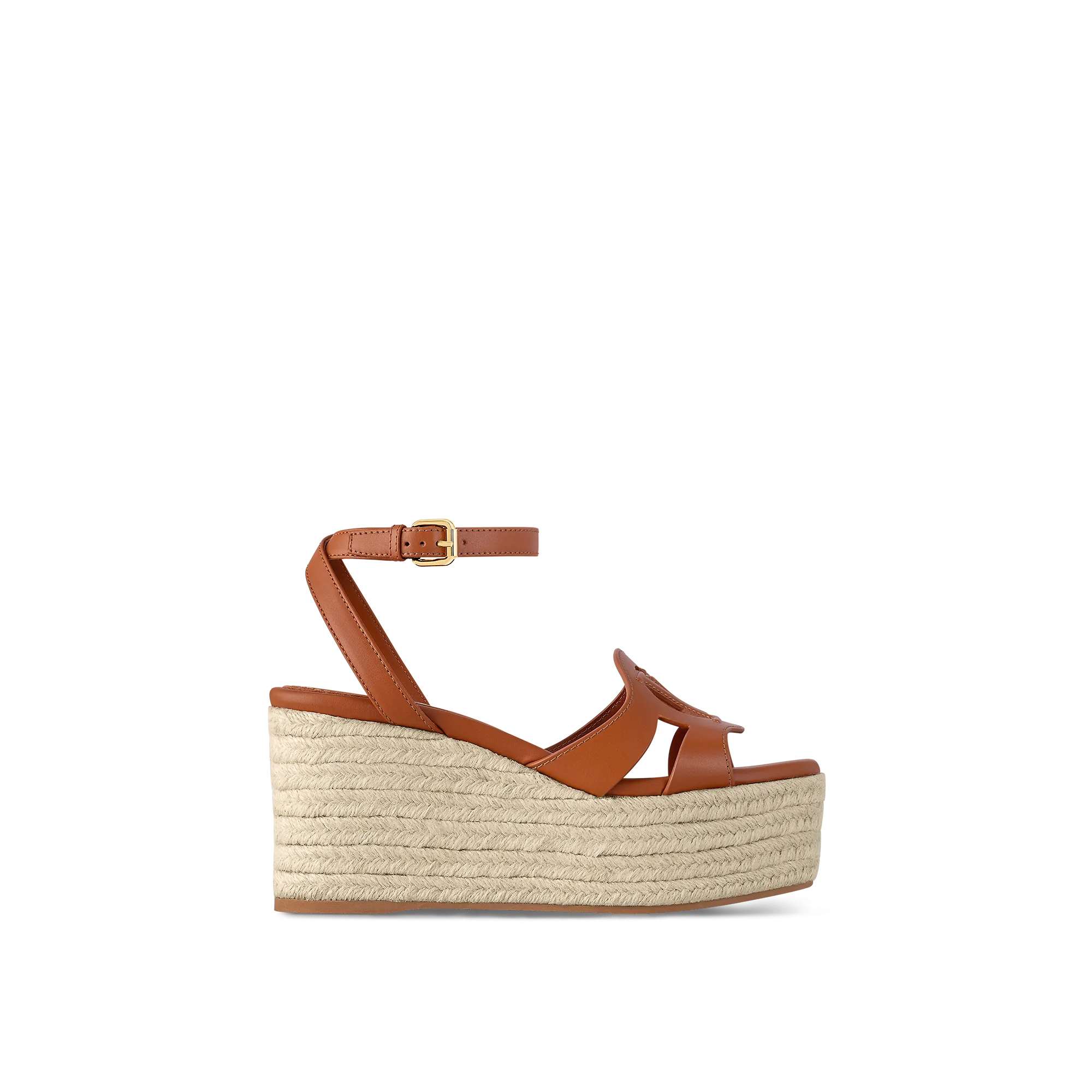 Louis Vuitton LV Isola Wedge Sandal - Women - Shoes 1ACI61 Cognac