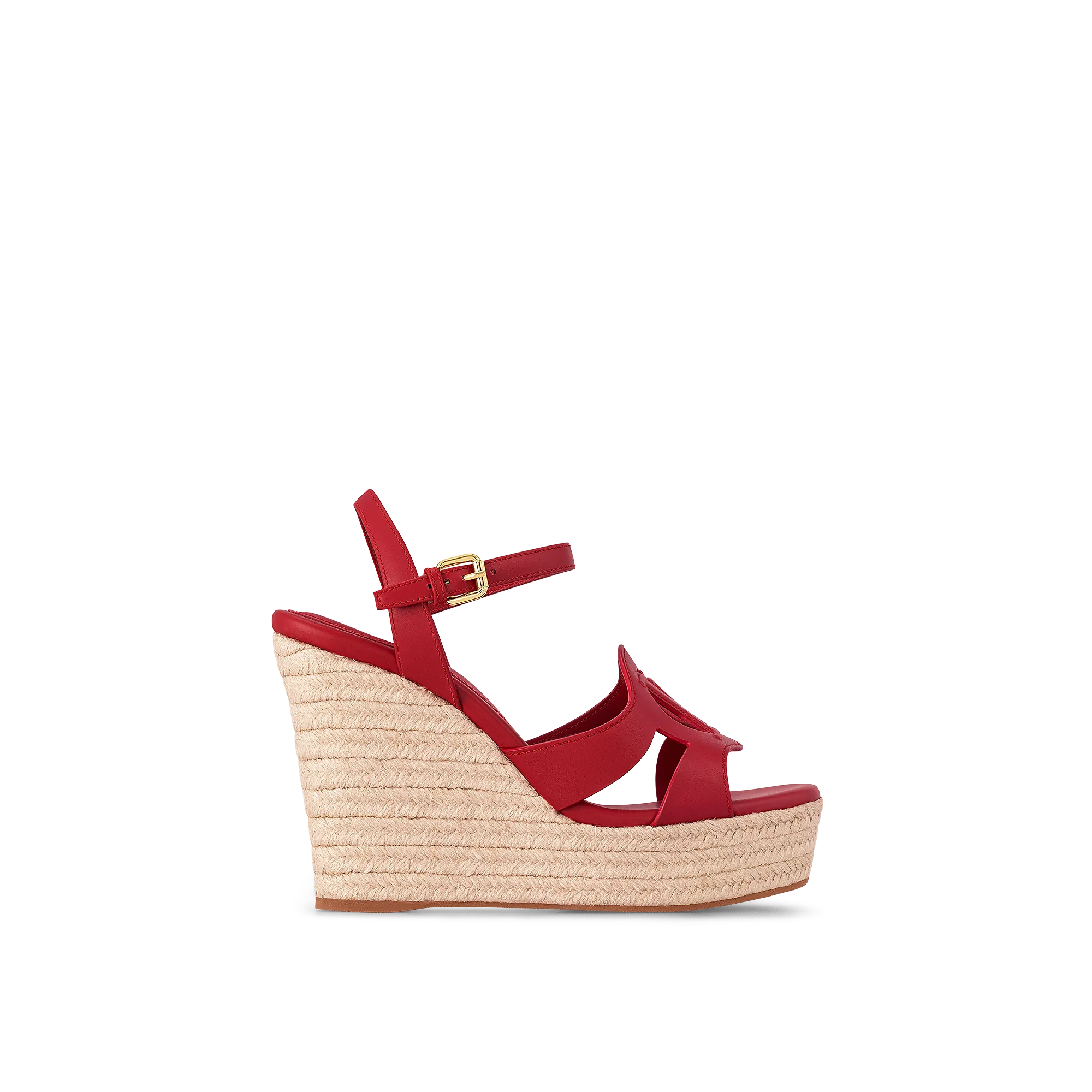 Louis Vuitton LV Isola Wedge Sandal - Women - Shoes 1ACI99 Red