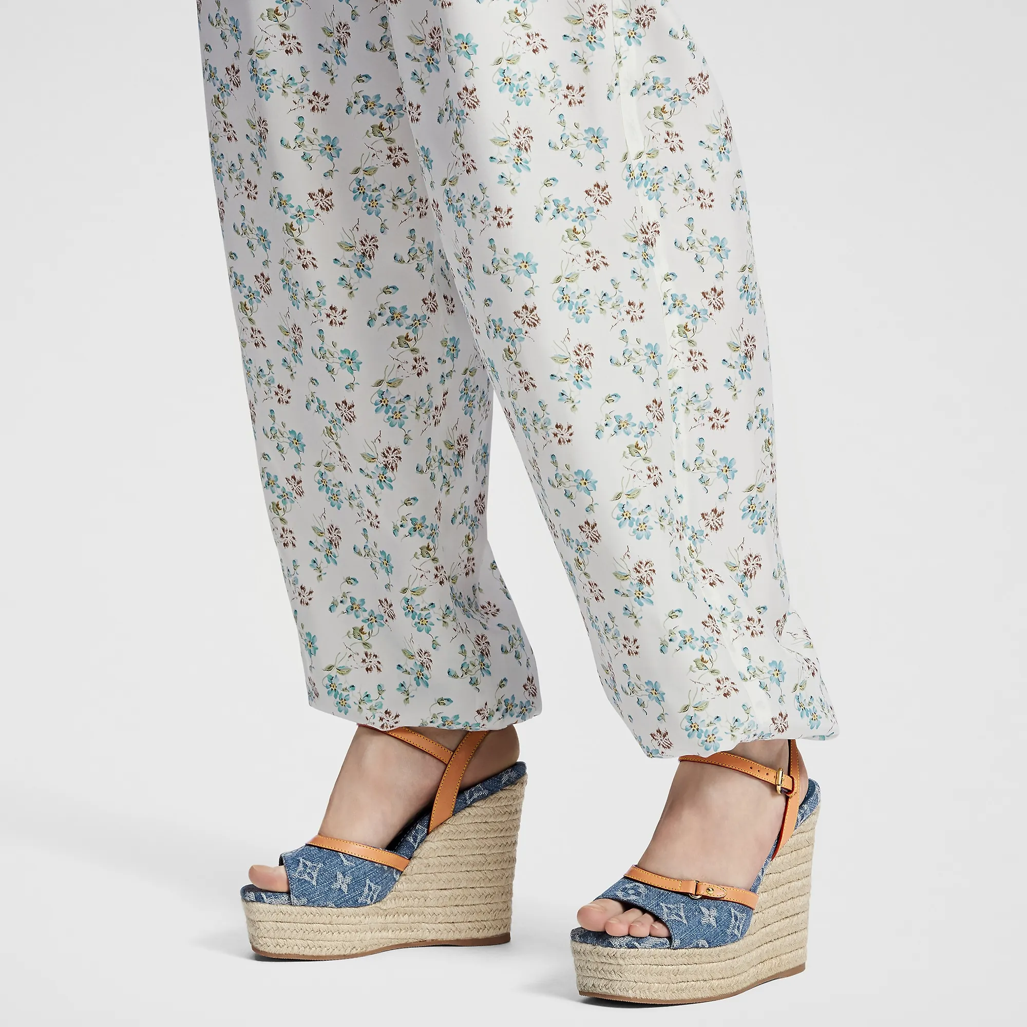 Louis Vuitton Helios Wedge Sandal - Women - Shoes 1ACIZR