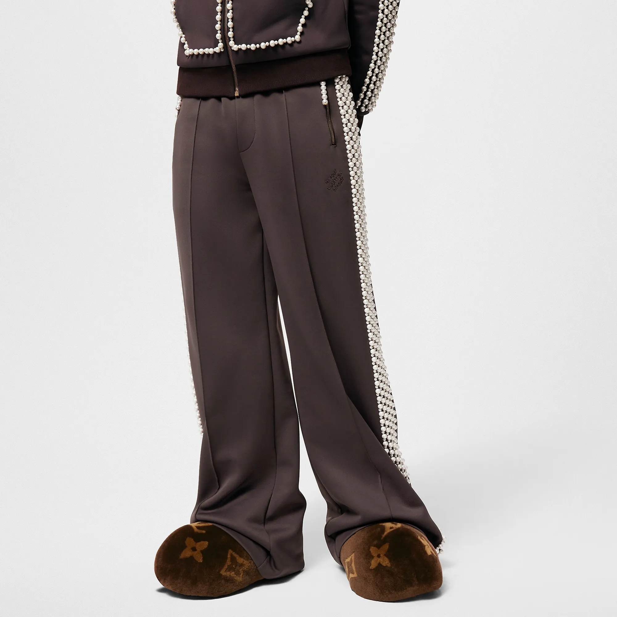 Louis Vuitton LV Footprint Low Boot - New - For Men 1ACNXB Brown