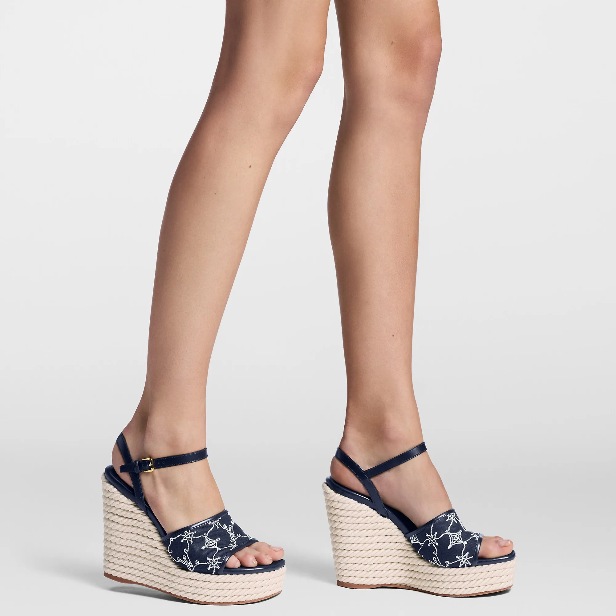 Louis Vuitton Helios Wedge Sandal - Women - Shoes 1ACS3Y