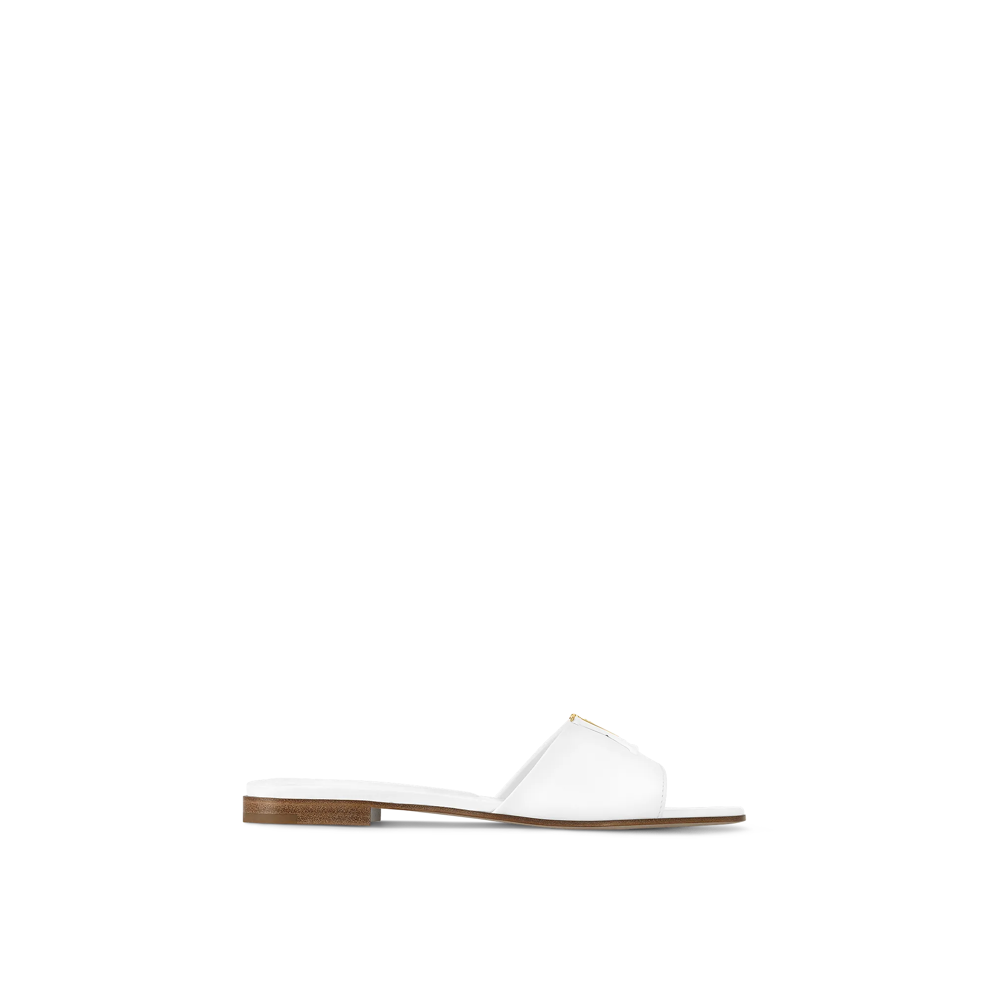 Louis Vuitton LV Capri Flat Mule - Women - Shoes 1ACTPY White