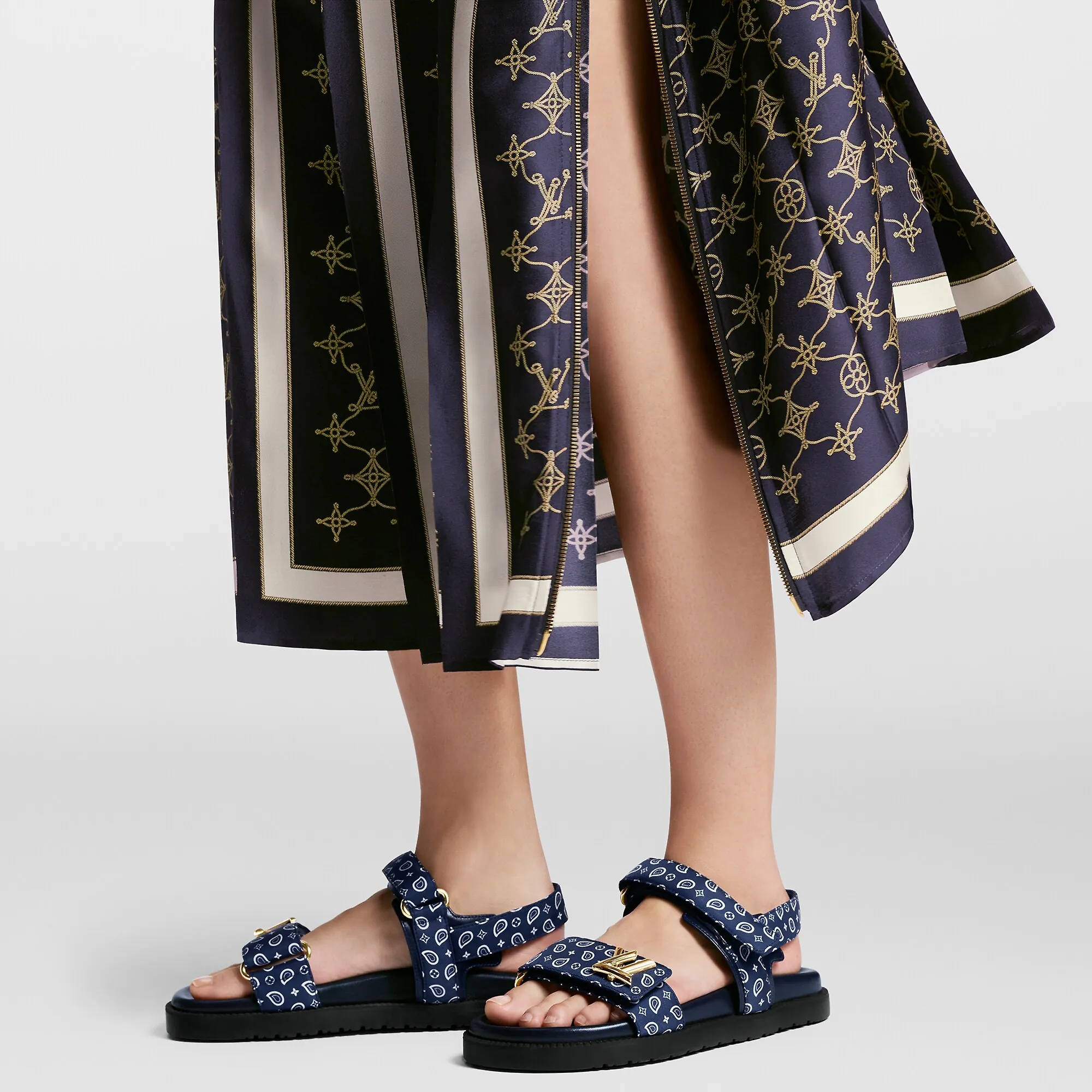 Louis Vuitton LV Sunset Flat Comfort Sandal - Women - Shoes 1ACTWB