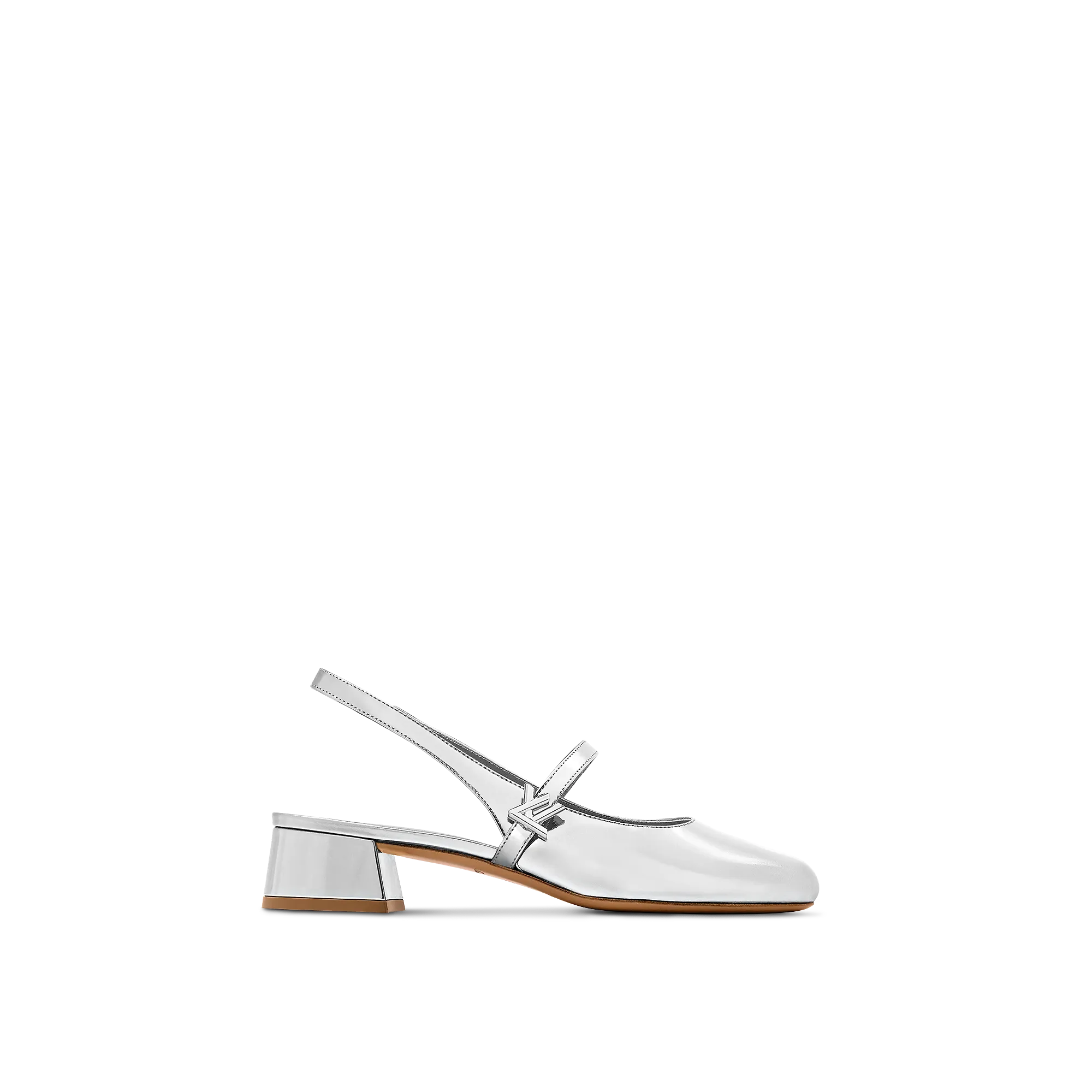 Louis Vuitton Romy Slingback Pump - Women - Shoes 1ACUPS Silver