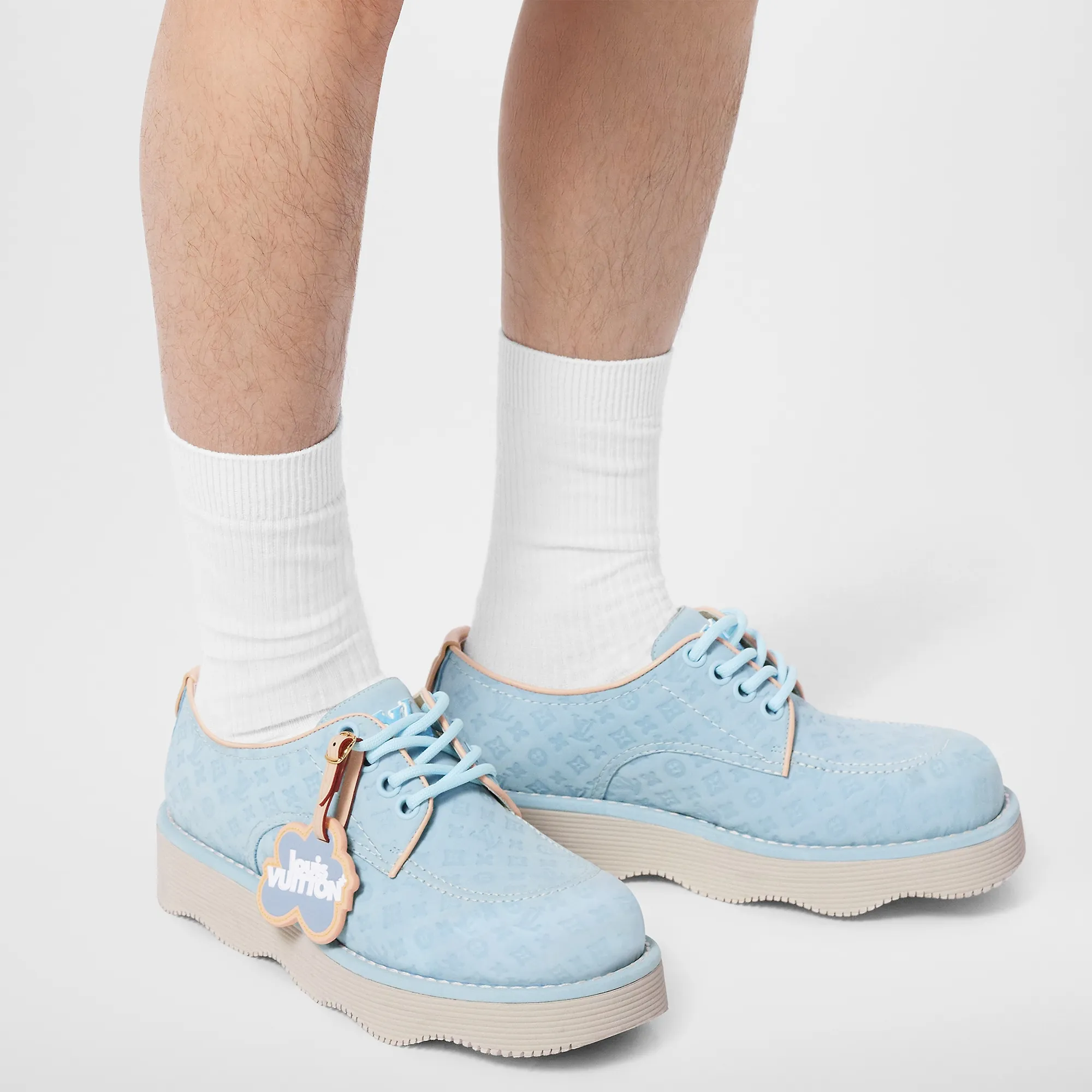 Louis Vuitton LV Waves Derby - Men - Shoes 1ACWEA Blue