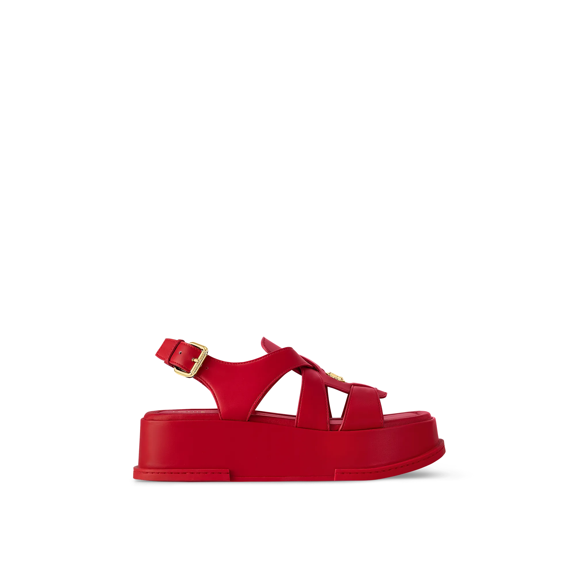 Louis Vuitton Maya Flatform Sandal - Women - Shoes 1ACYL1 Cerise