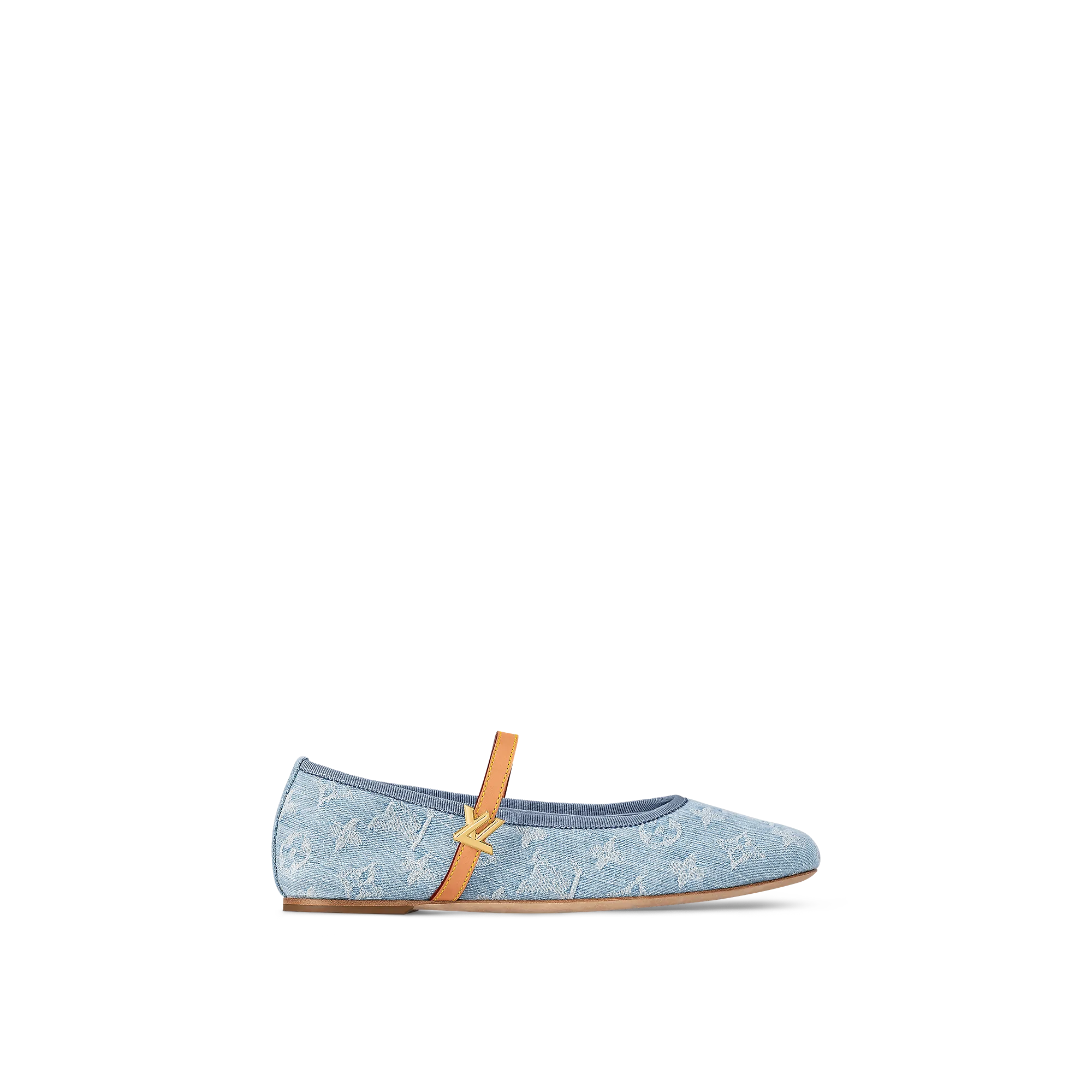 Louis Vuitton Romy Flat Ballerina - Women - Shoes 1ACZA6 Light Blue