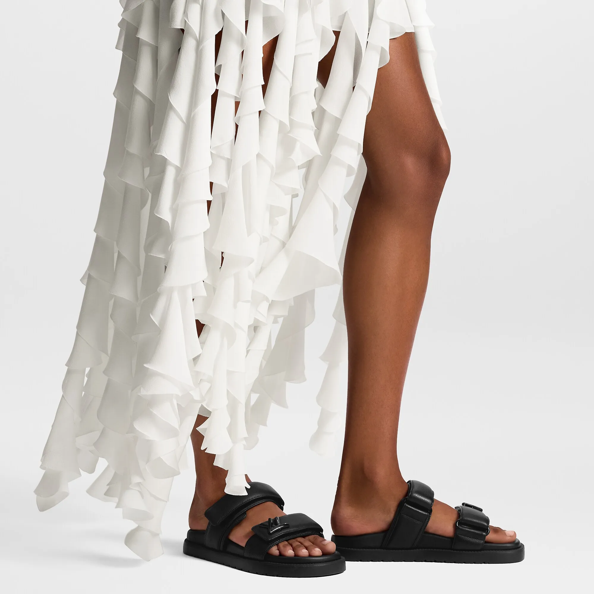 Louis Vuitton LV Sunset Flat Comfort Mule - Women - Shoes 1AD1JZ Black