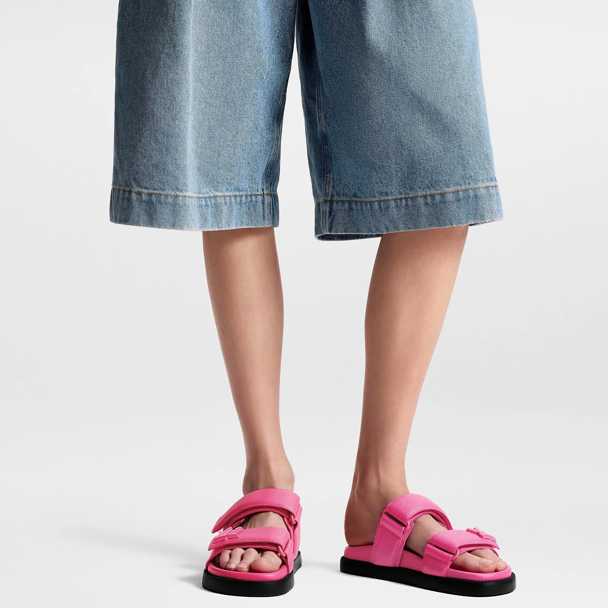 Louis Vuitton LV Sunset Flat Comfort Mule - Women - Shoes 1AD1KV Fuchsia