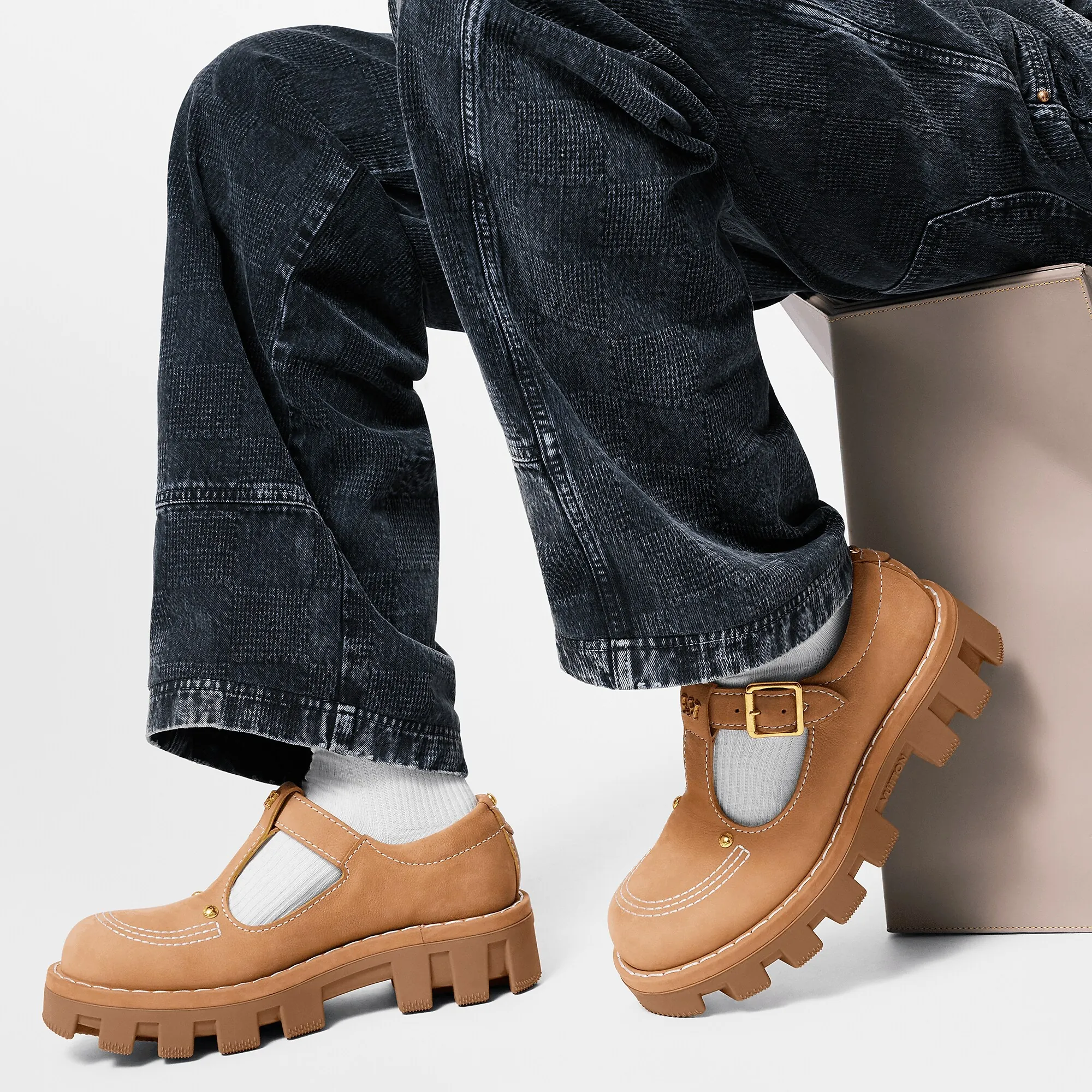 Louis Vuitton LV Checker Mary Jane - Men - Shoes 1AD7IE