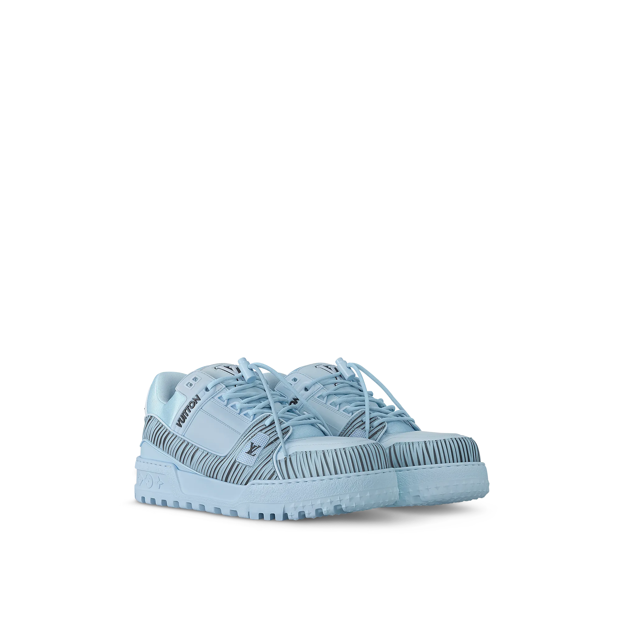 Louis Vuitton LV x Park Seo - Bo LV Trainer Maxi Sneaker - Men - Shoes 1AD9VE Blue