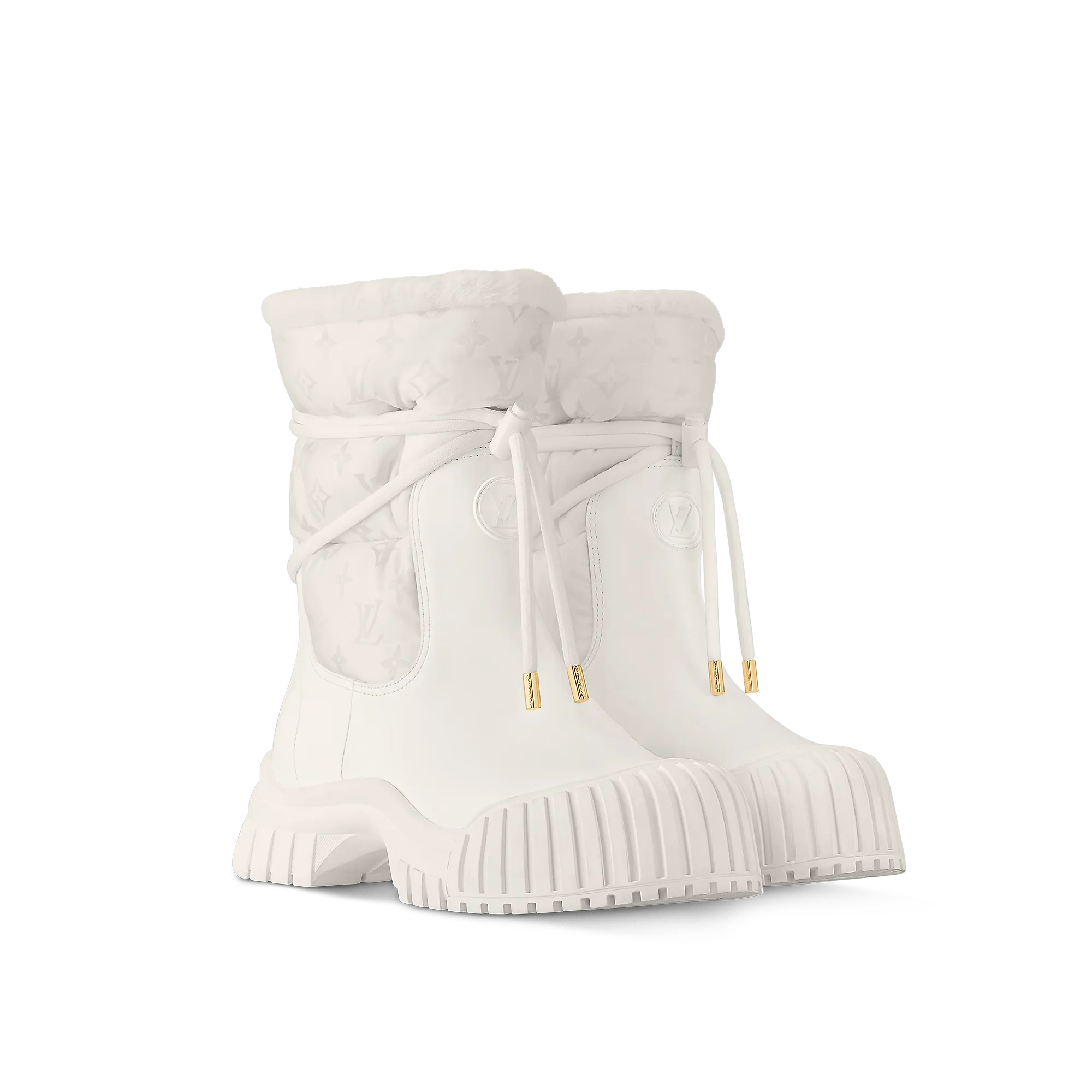 Louis Vuitton Ruby Flat Ankle Boot - Women - Shoes 1ADCBD White