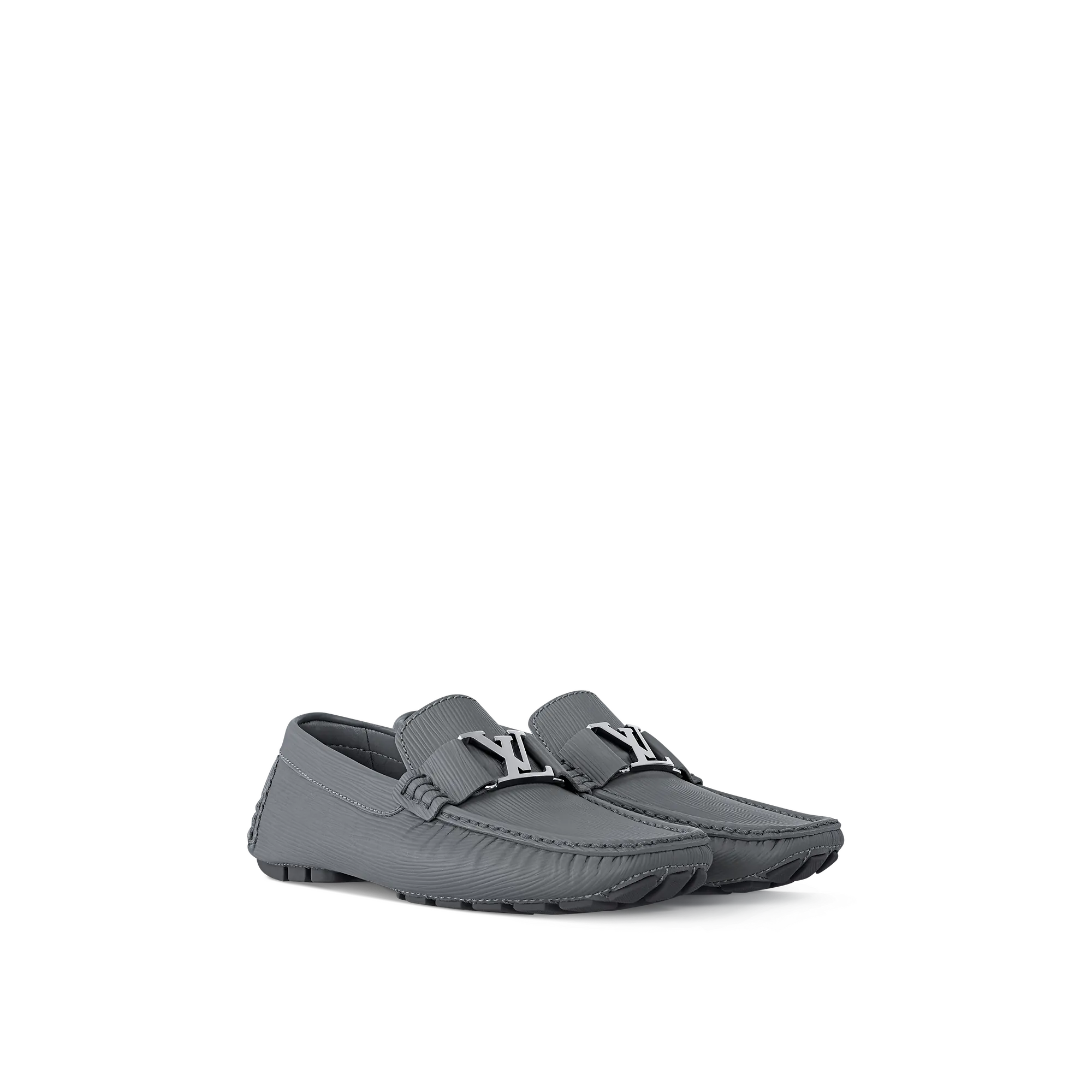 Louis Vuitton Monte Carlo Moccasin - Men - Shoes 1ADEFU Grey