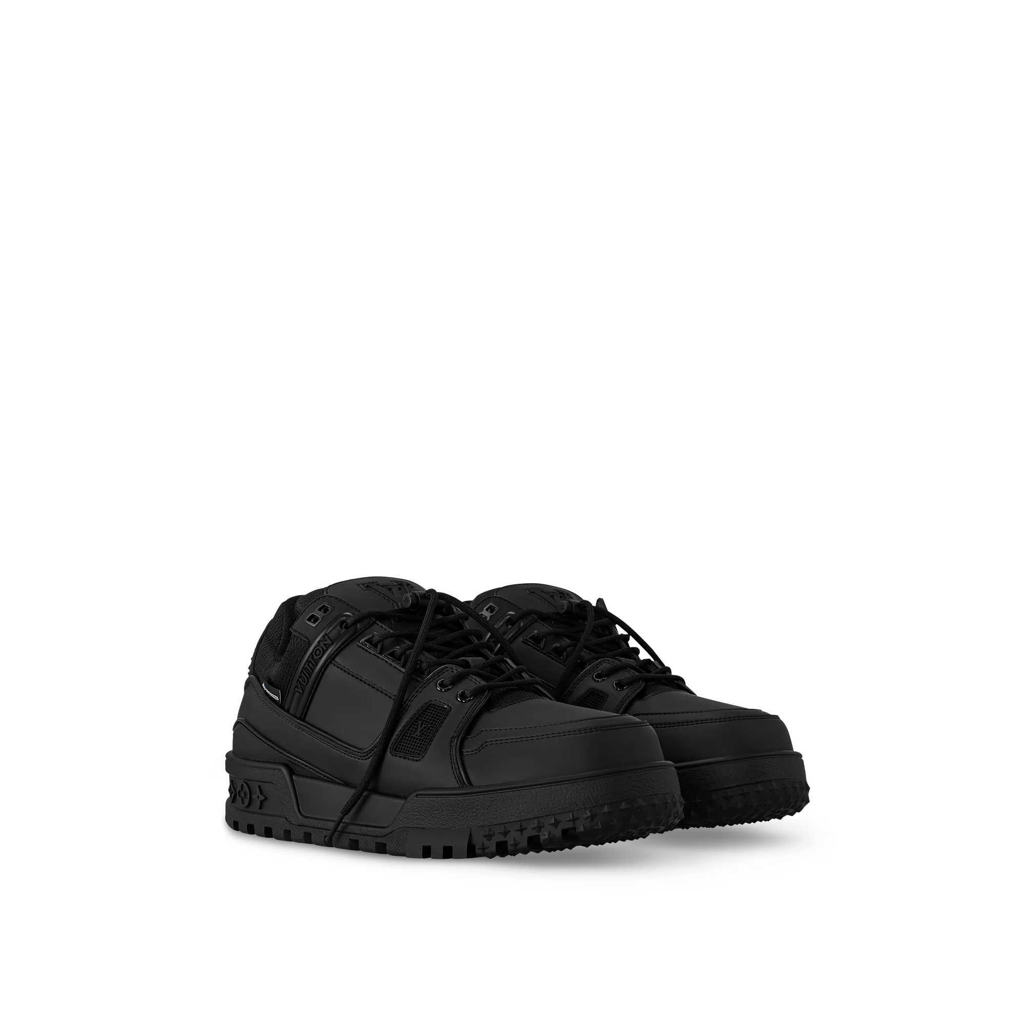 Louis Vuitton LV Trainer Snow Sneaker - New - For Men 1ADEUP Black