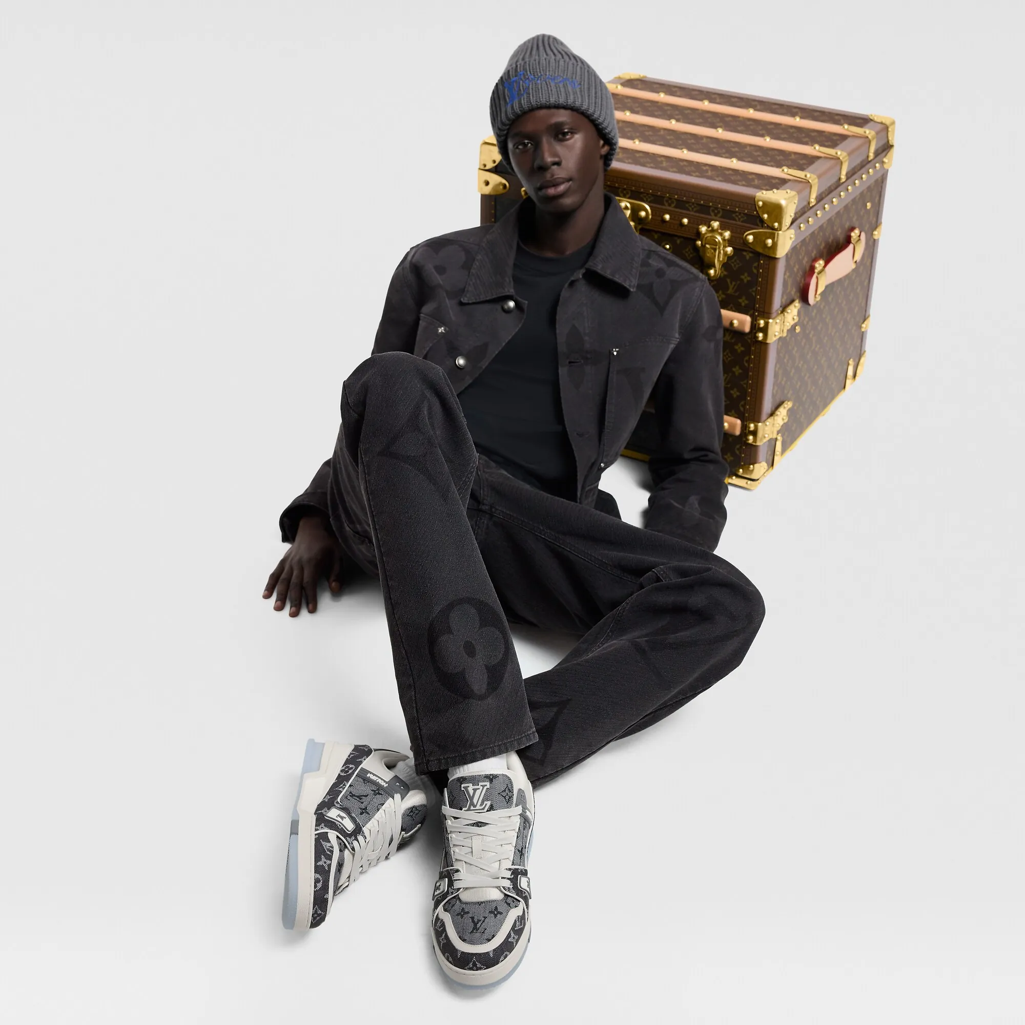 Louis Vuitton LV Trainer Sneaker - Men - Shoes 1ADHIG Grey