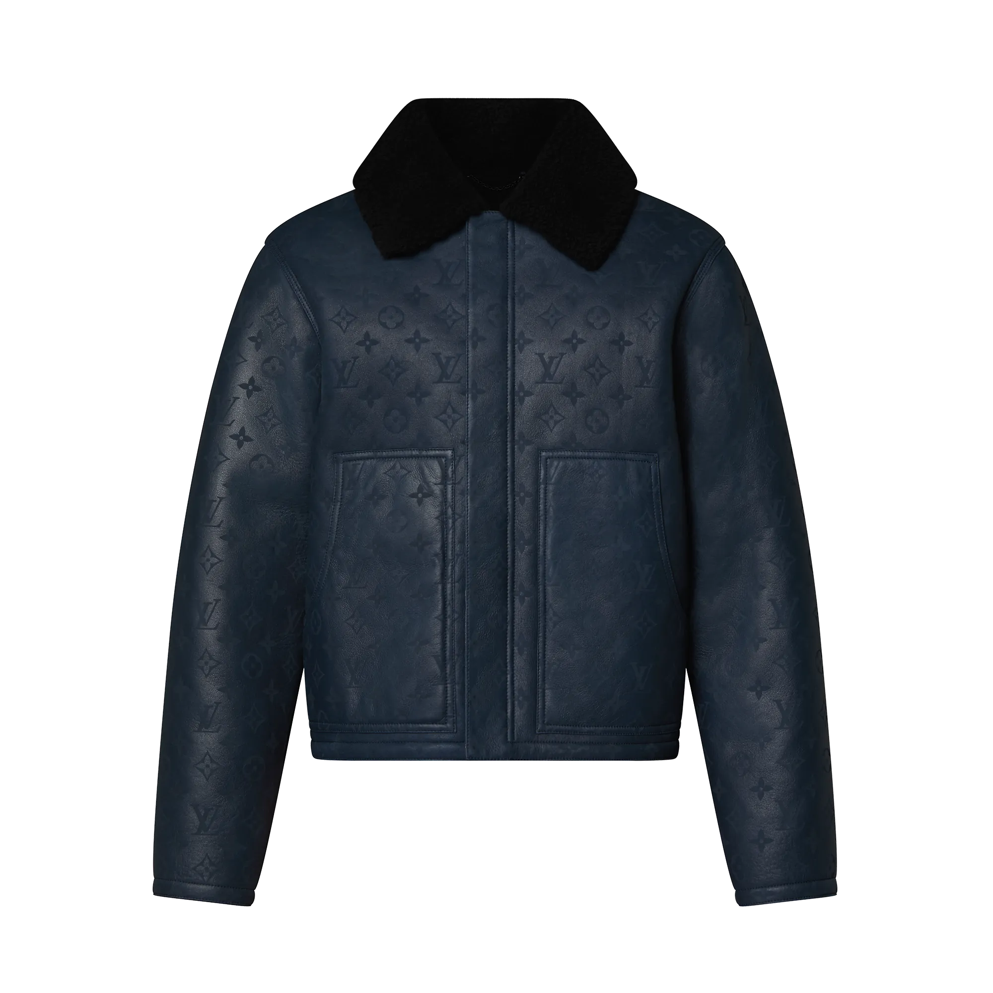 Louis Vuitton Monogram Shearling Blouson - Men - Ready-to-Wear 1AF650