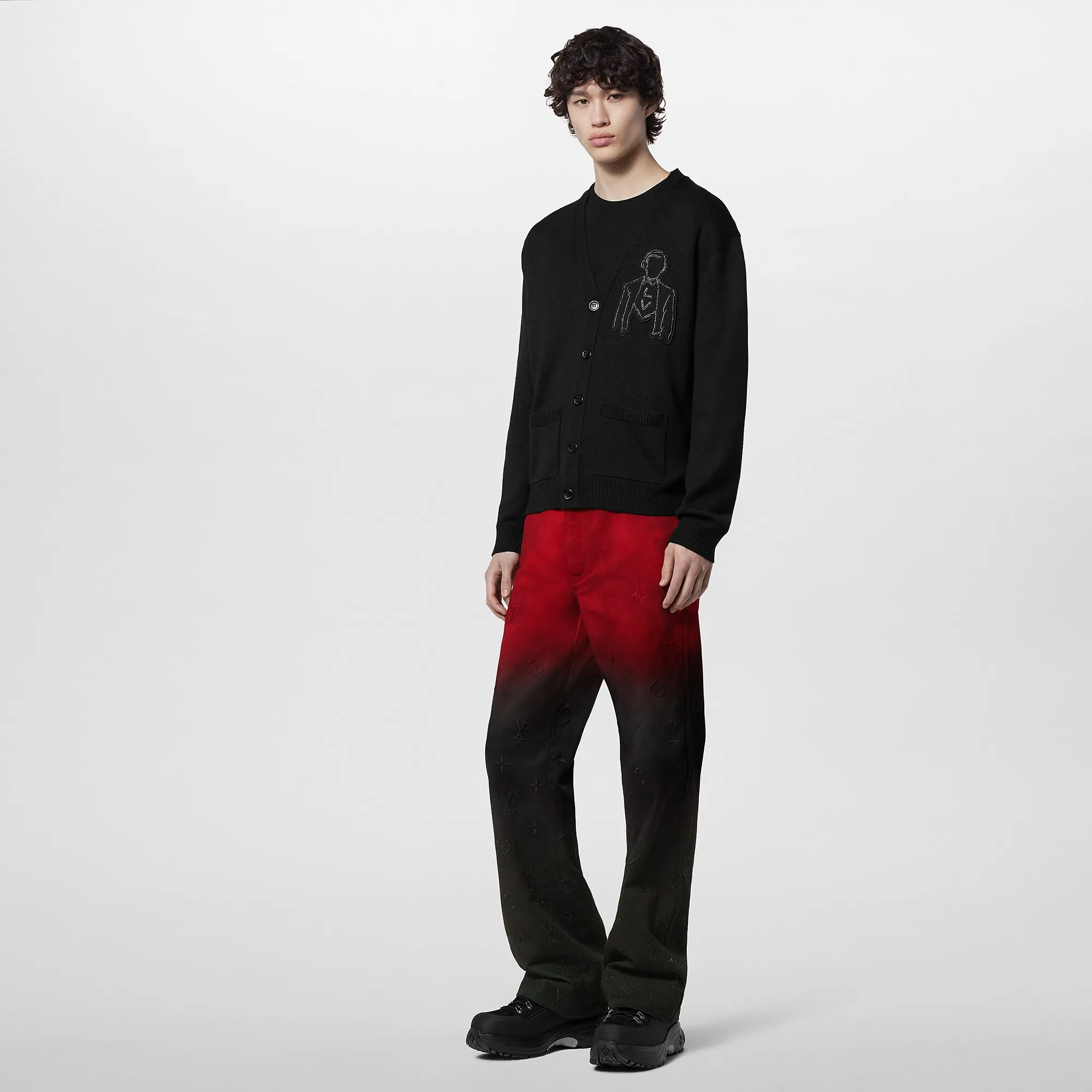 Louis Vuitton Embroidered Denim Pants - Men - Ready-to-Wear 1AFAD2