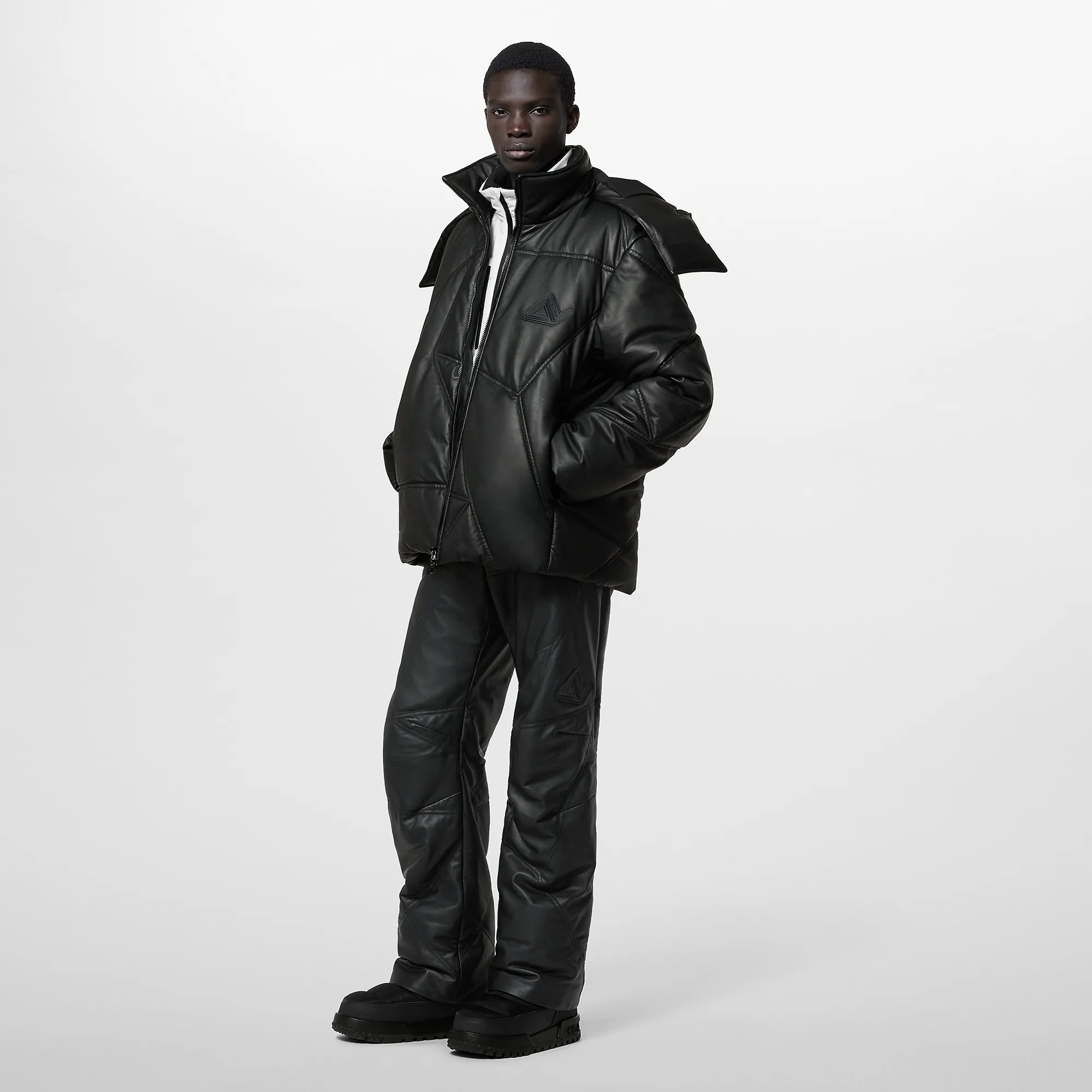 Louis Vuitton Padded Leather Blouson - Men - Ready-to-Wear 1AFAI5