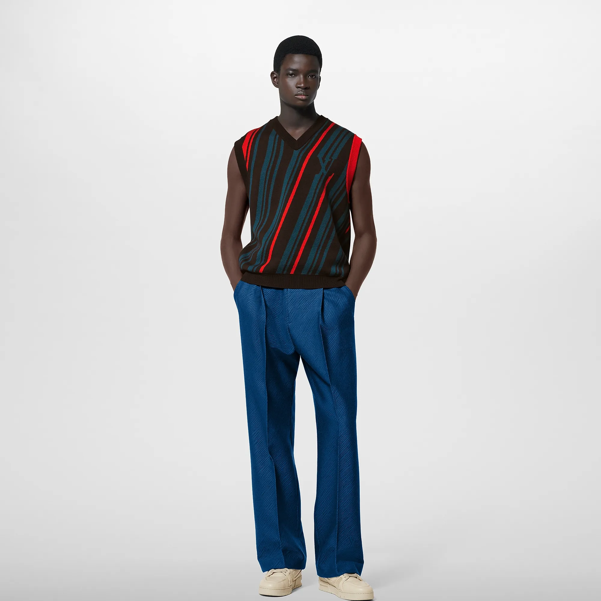 Louis Vuitton Wool Knit Vest - Men - Ready-to-Wear 1AFAMJ