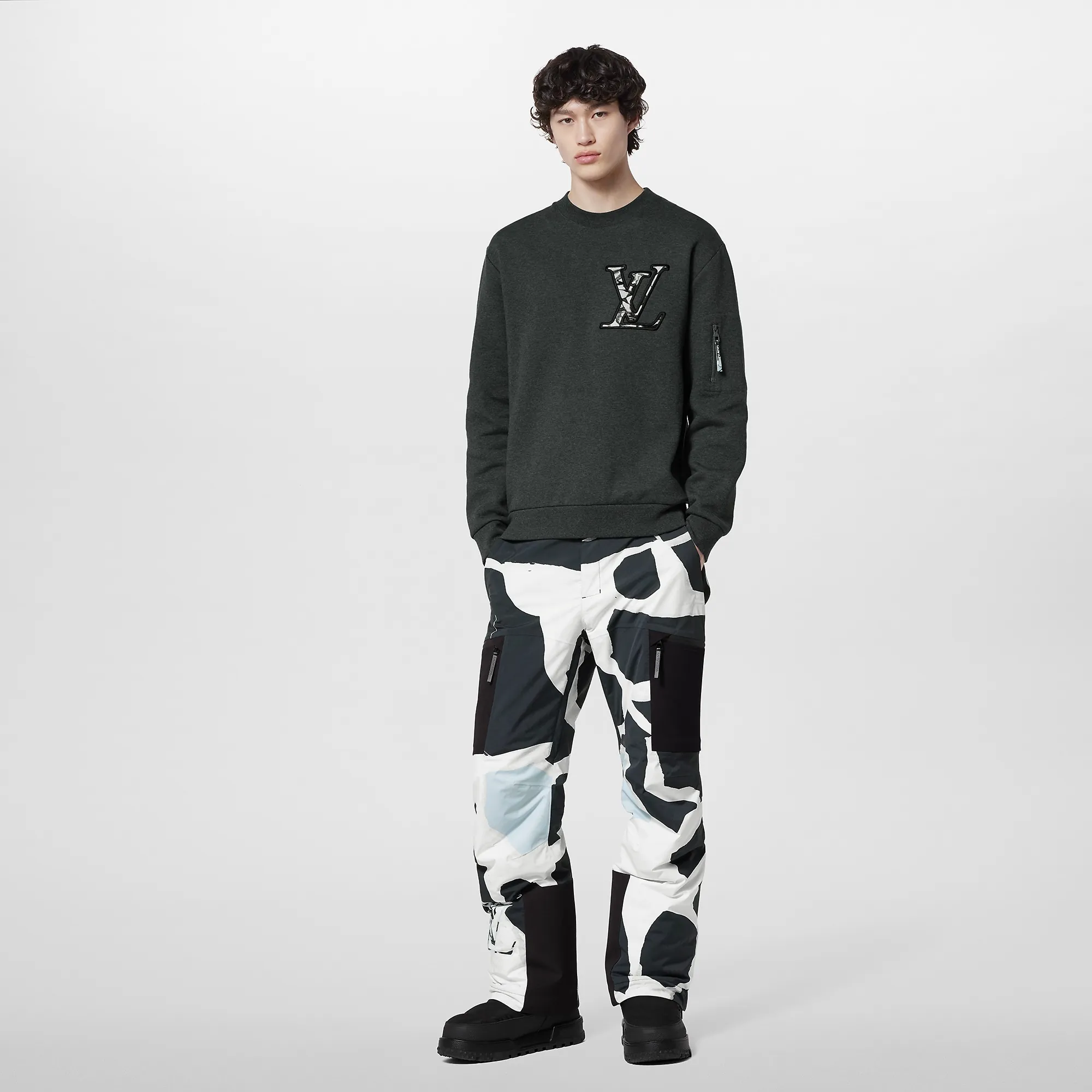 Louis Vuitton Cotton Crewneck - Men - Ready-to-Wear 1AFAZI