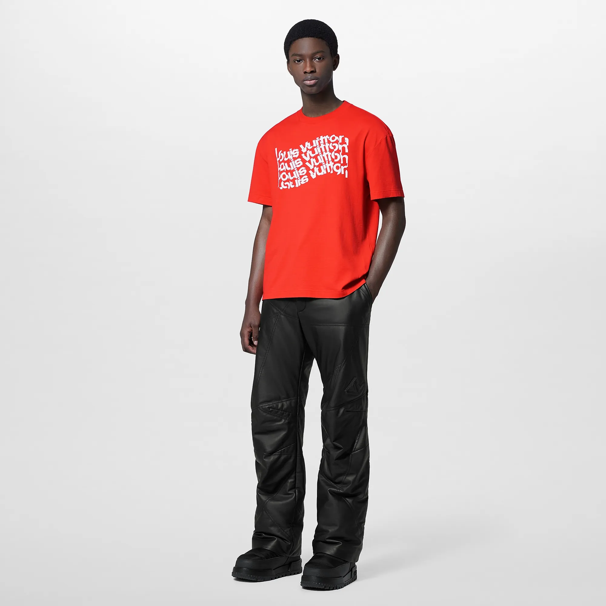 Louis Vuitton Short-Sleeved Cotton T-Shirt - Men - Ready-to-Wear 1AFAZQ