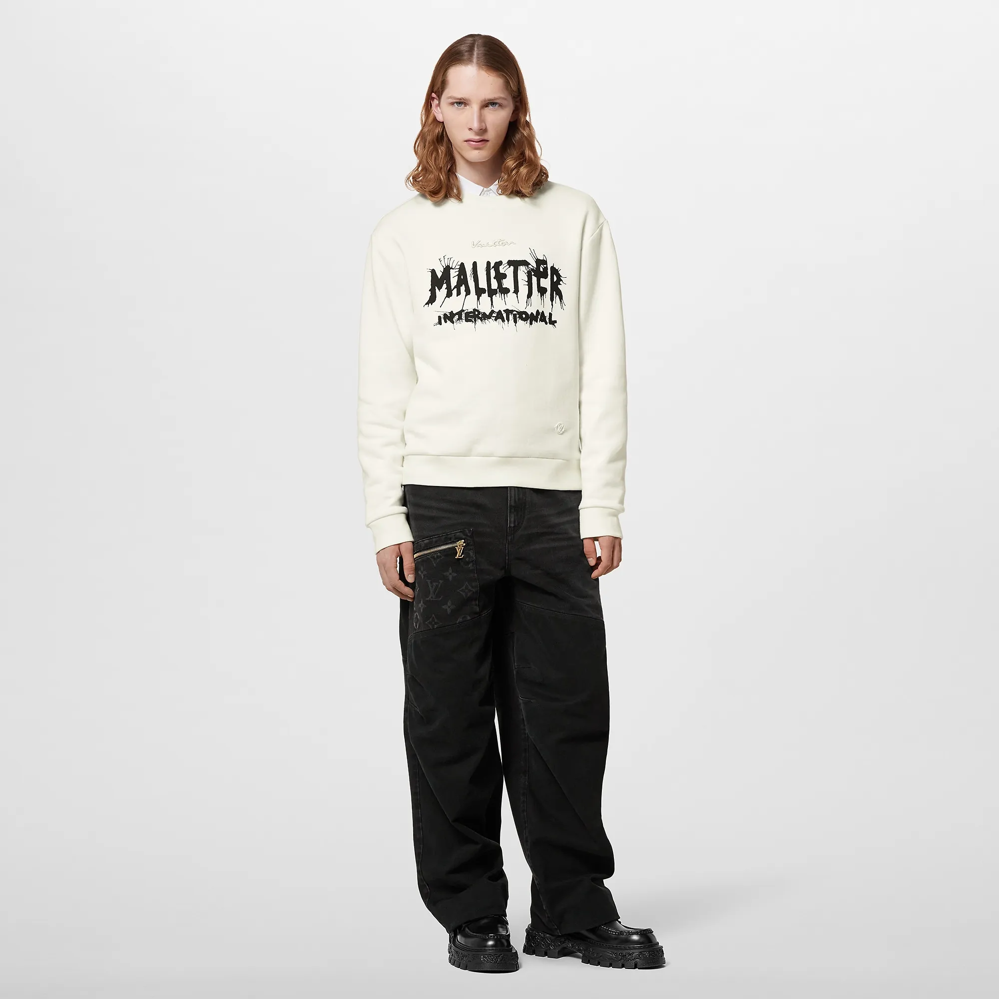 Louis Vuitton Cotton Sweatshirt - Men - Ready-to-Wear 1AFB55