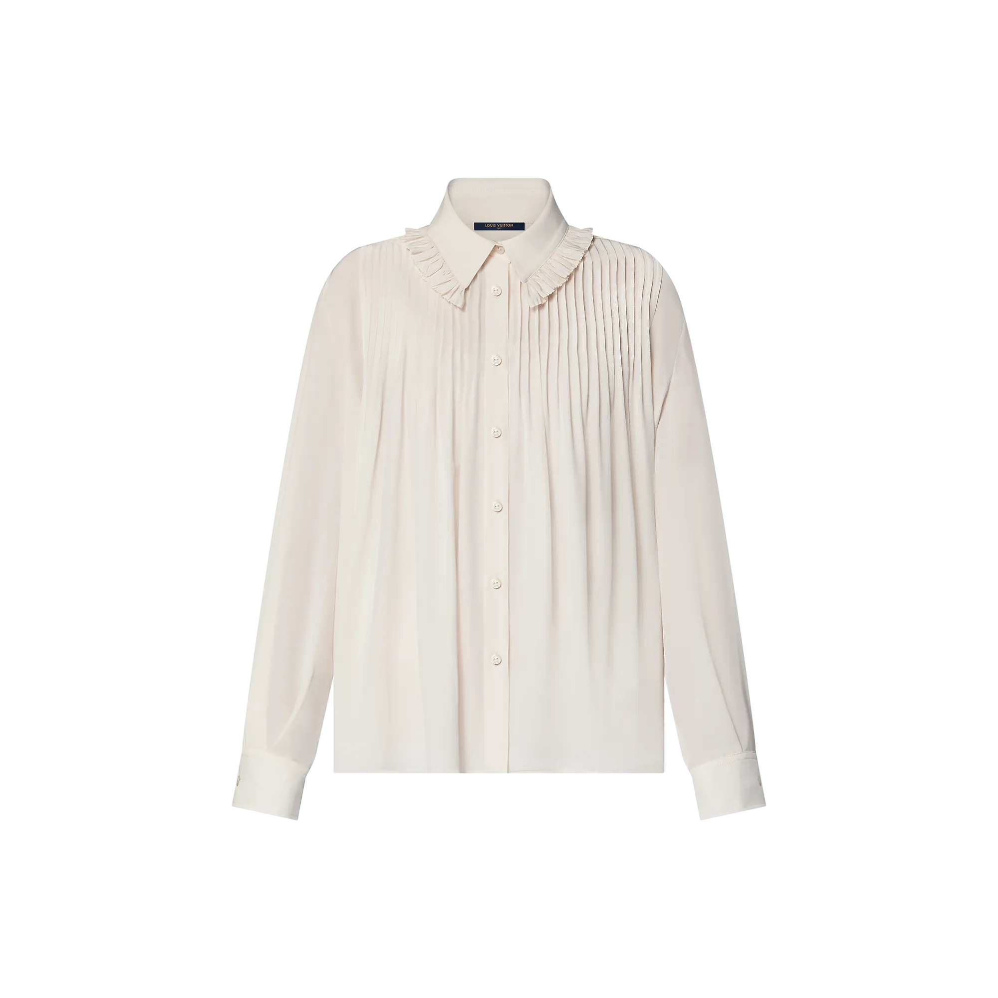 Louis Vuitton Ruffle Collar Shirt - Women - Ready-to-Wear 1AFCBB