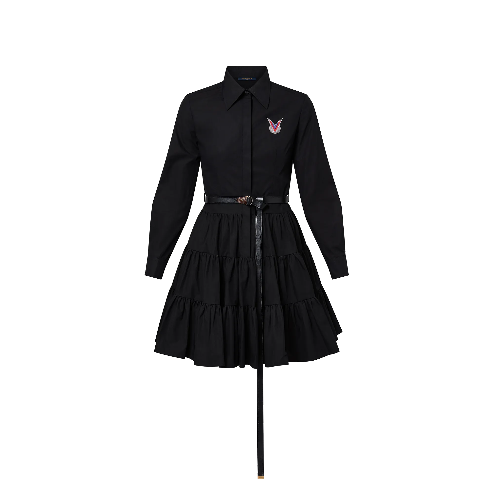 Louis Vuitton Belted Shirt Dress - Women - Ready-to-Wear 1AFCHE