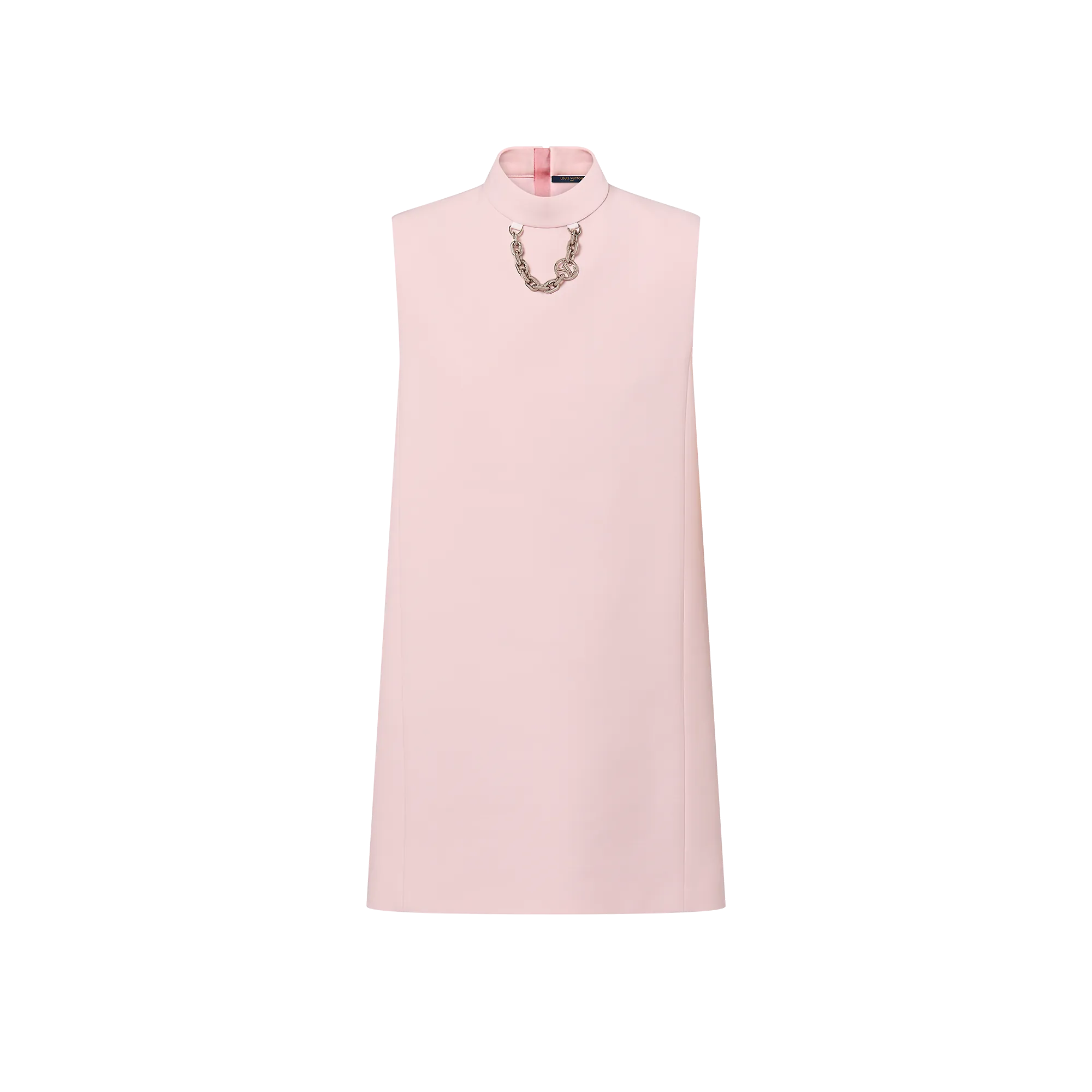 Louis Vuitton Mock-Neck Straight Dress  - Women - Ready-to-Wear 1AFCHR Light Pink