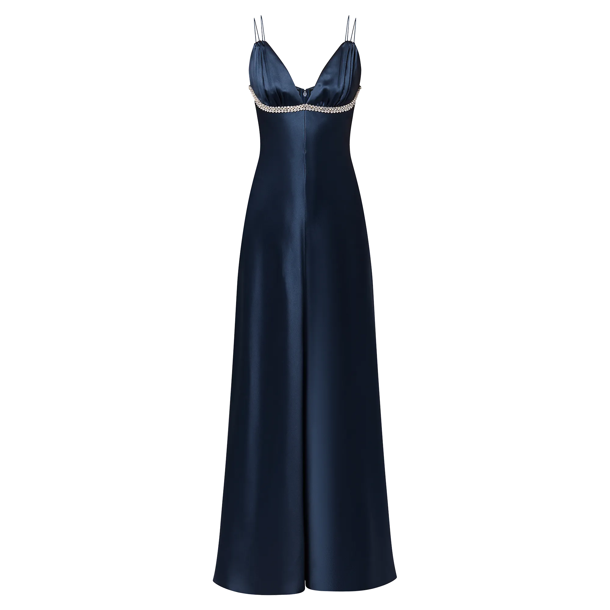 Louis Vuitton Beaded Trim Gown - Women - Ready-to-Wear 1AFCPZ
