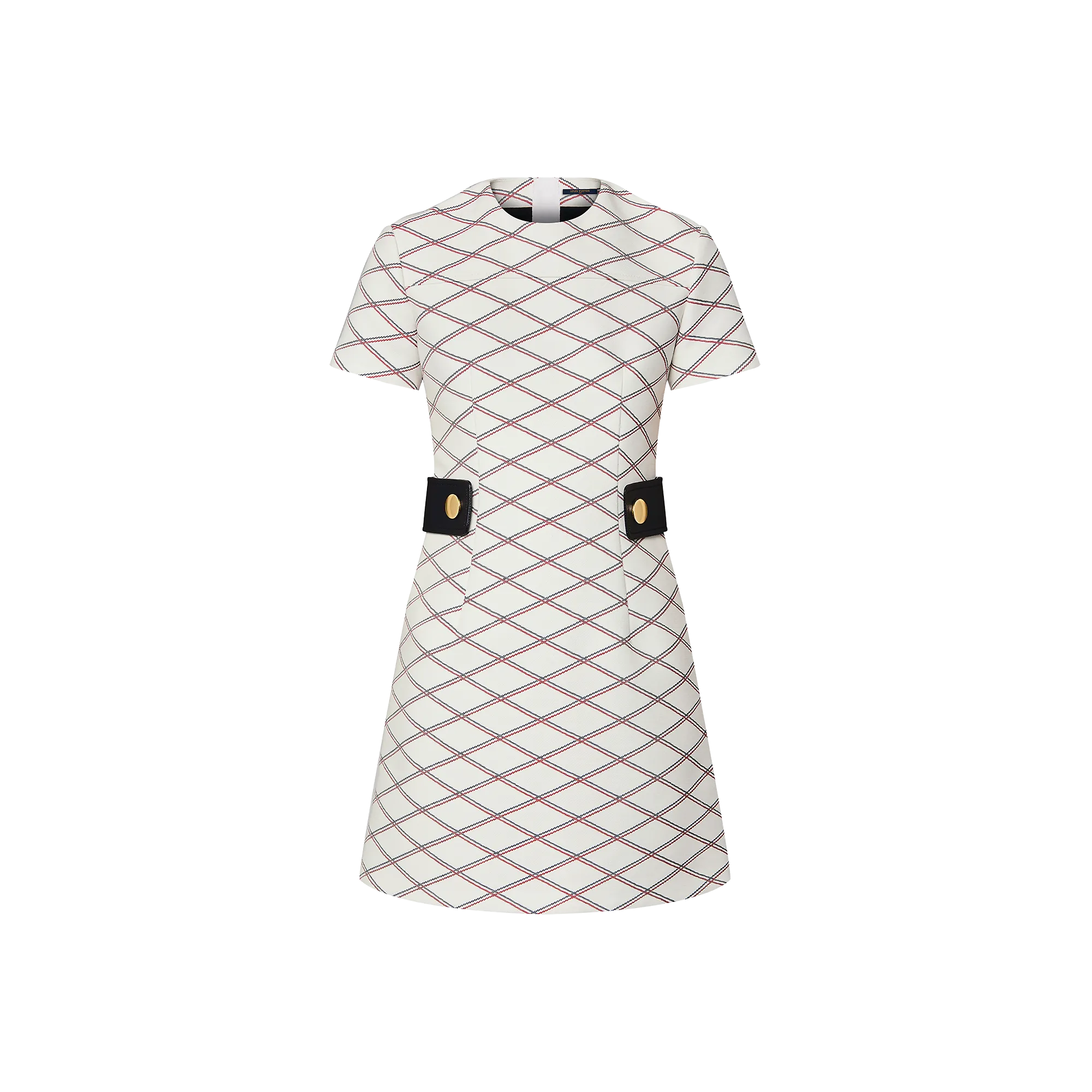 Louis Vuitton Tricolor Malletage Martingale Dress  - Women - Ready-to-Wear 1AFCZZ