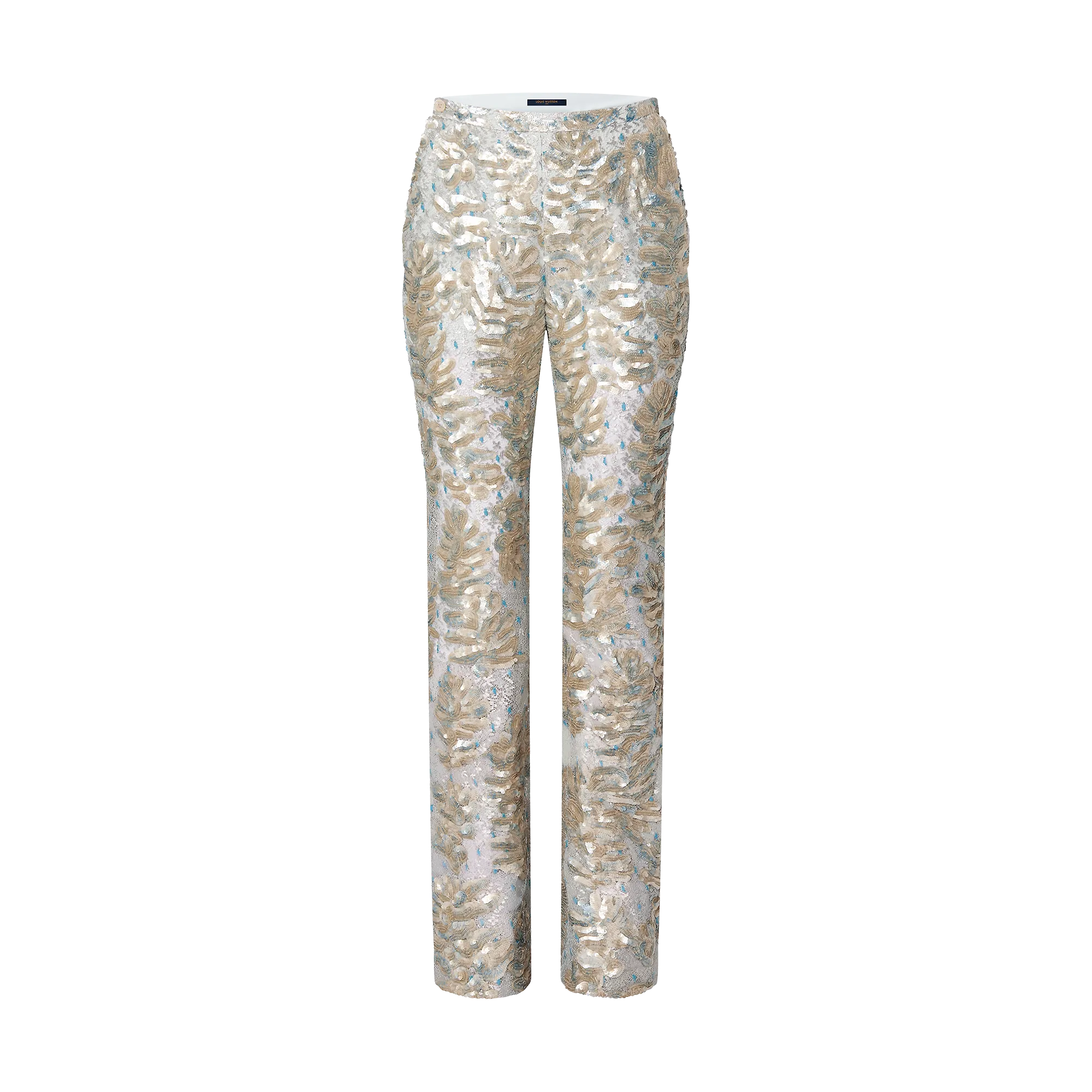 Louis Vuitton Scale Sequin Tailored Pants - Women - Ready-to-Wear 1AFDFN
