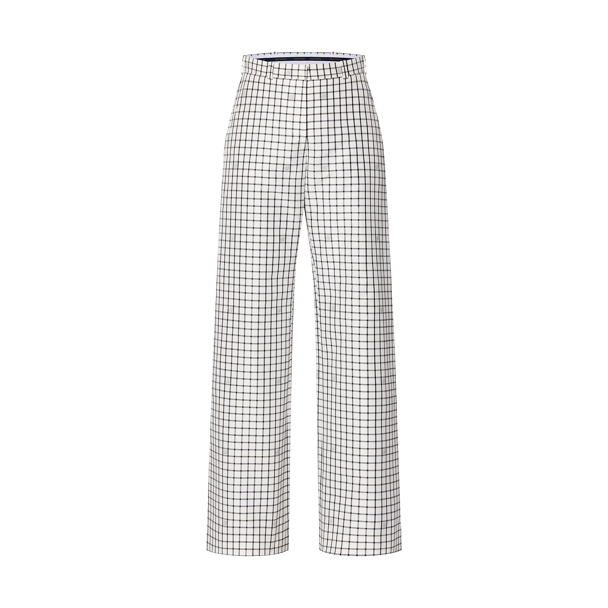 Louis Vuitton Check Print Pants - Women - Ready-to-Wear 1AFE19