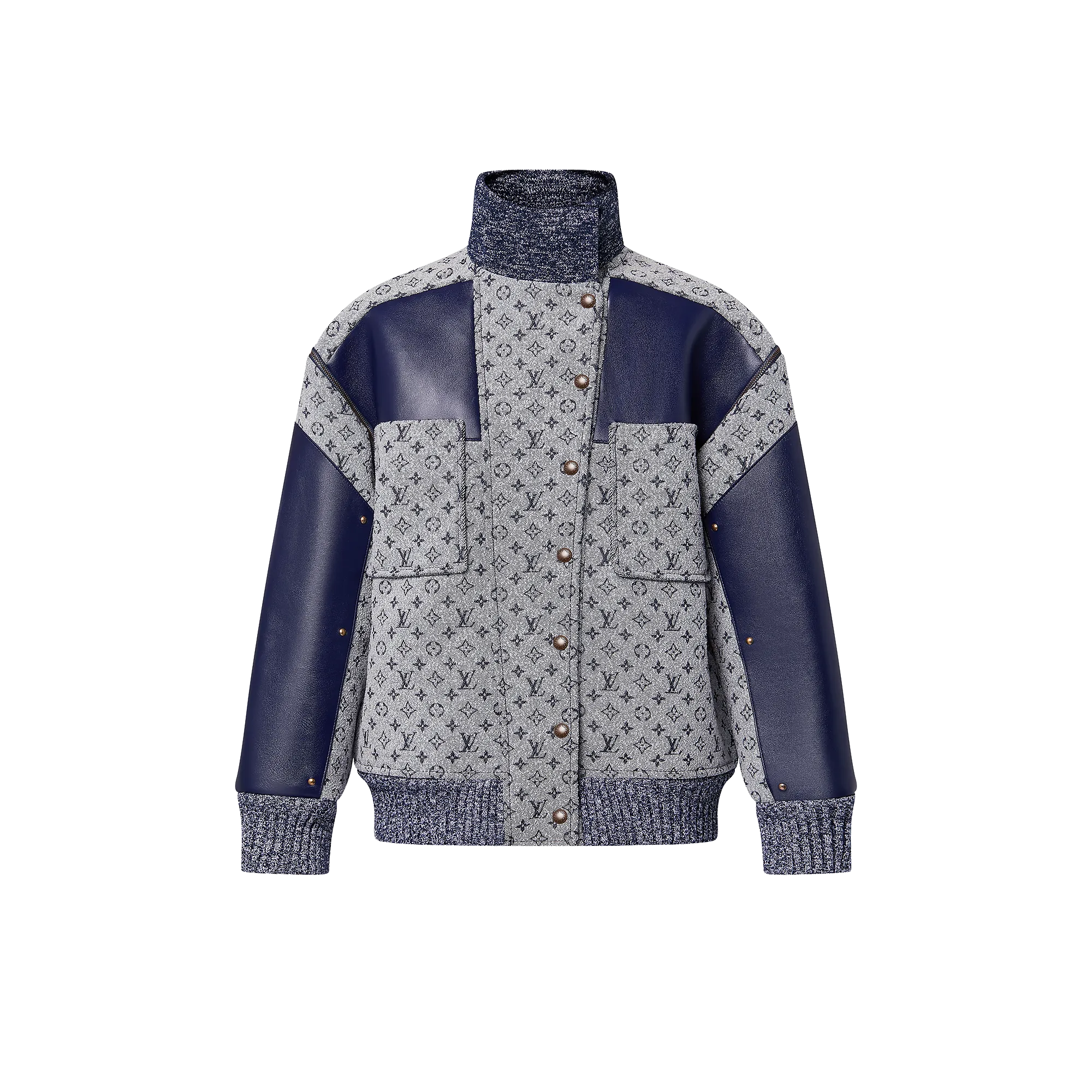 Louis Vuitton Bouclé Monogram Zip-Off Jacket  - Women - Ready-to-Wear 1AFERB