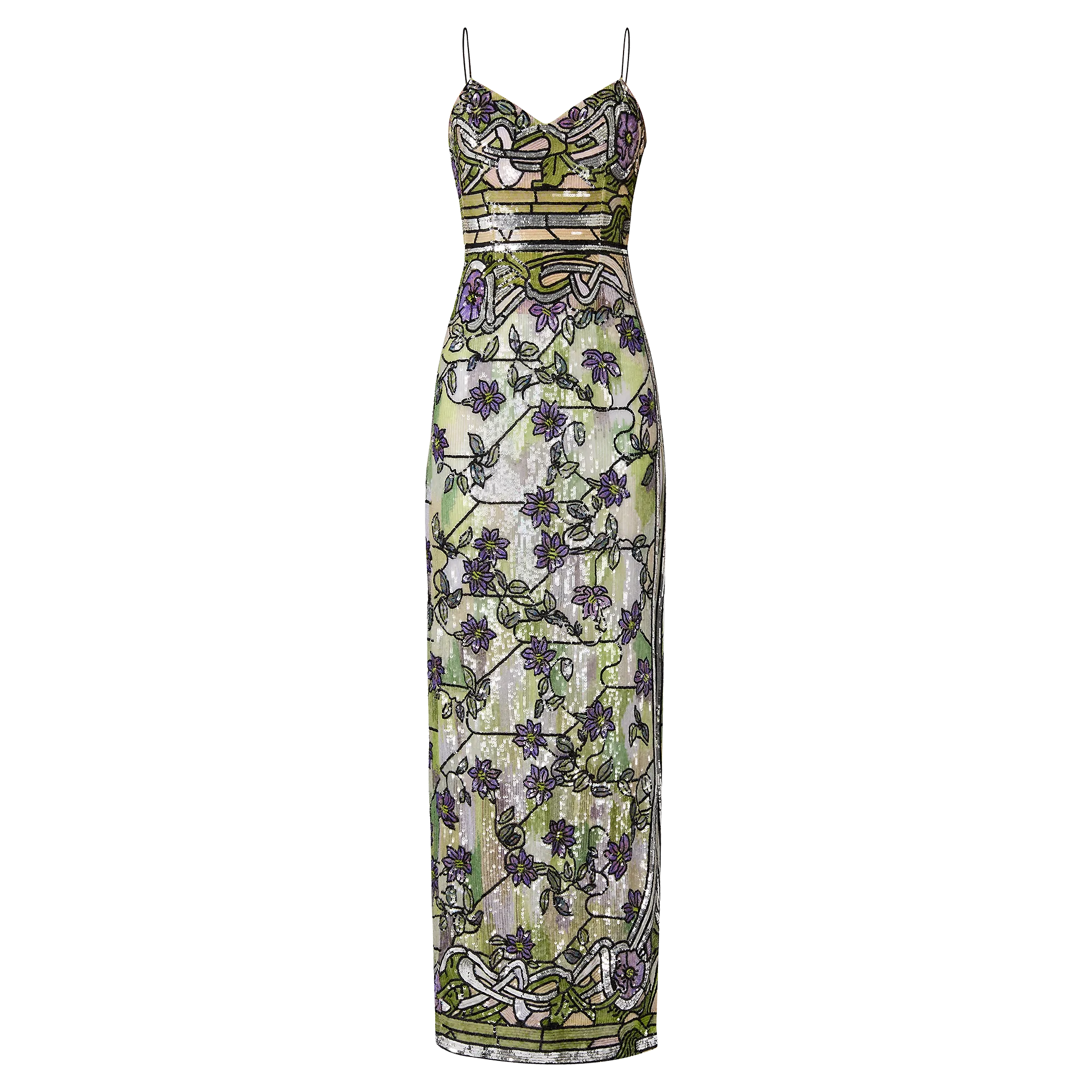 Louis Vuitton Asnières Sequin Gown - Women - Ready-to-Wear 1AFF03