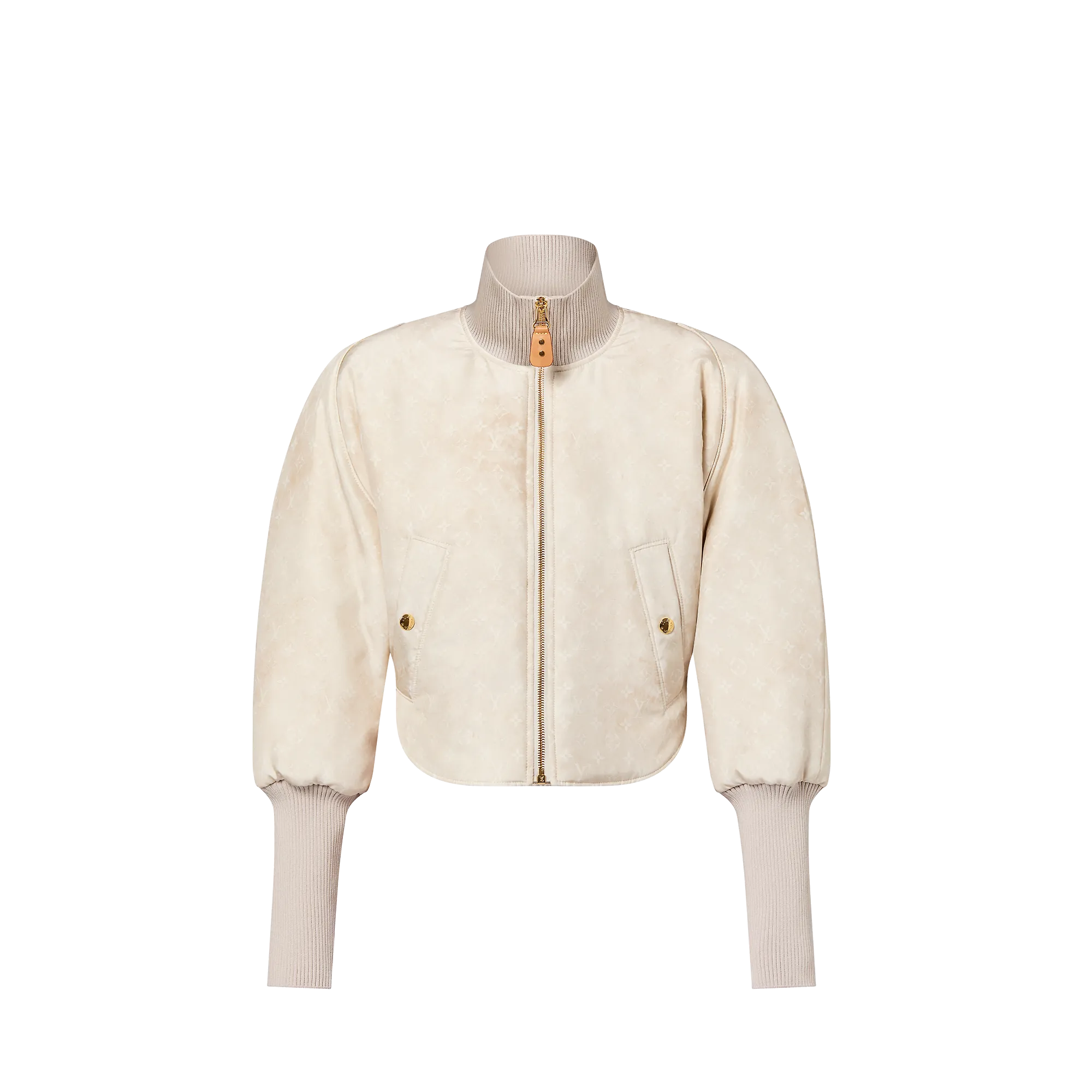 Louis Vuitton Monogram Cloud Bomber Jacket  - Women - Ready-to-Wear 1AFFB3 Chalk