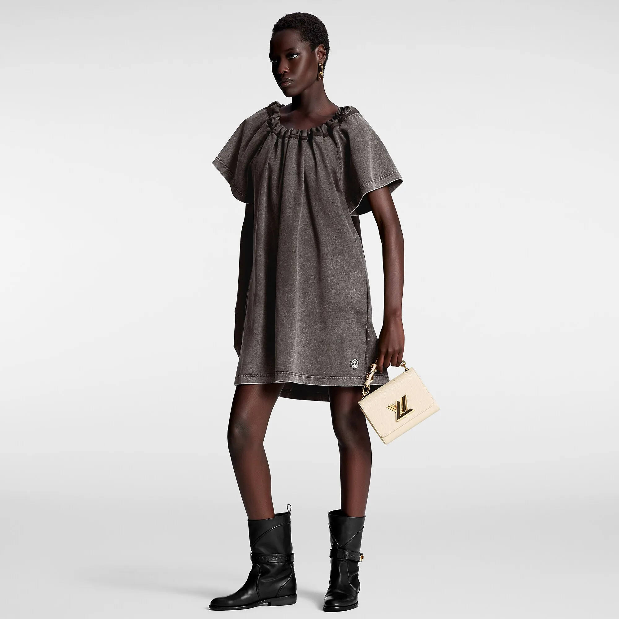 Louis Vuitton Scuba Trim Jersey Dress - Women - Ready-to-Wear 1AFFD2