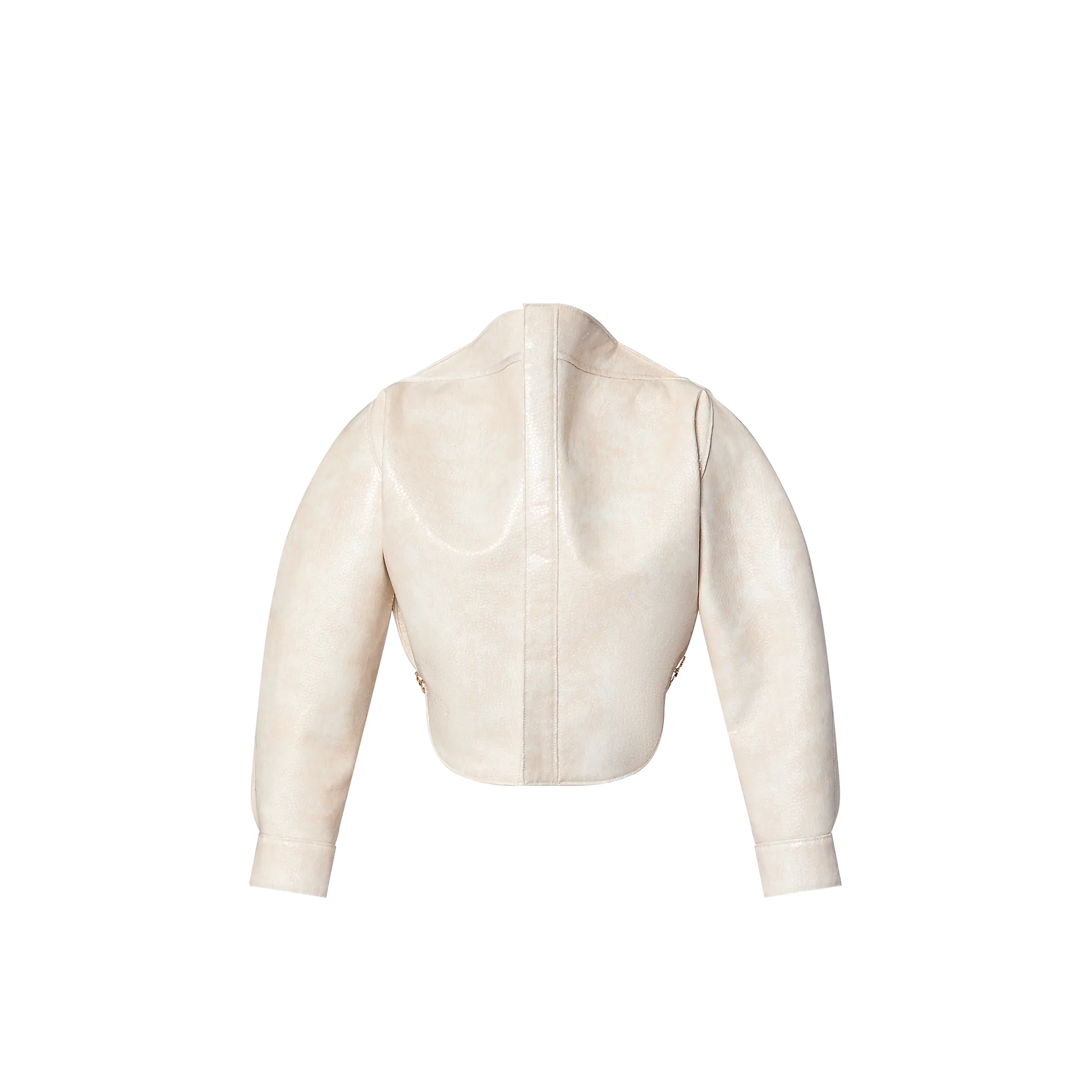 Louis Vuitton Long-Sleeved Shagreen Effect Circle Top  - Women - Ready-to-Wear 1AFFI6