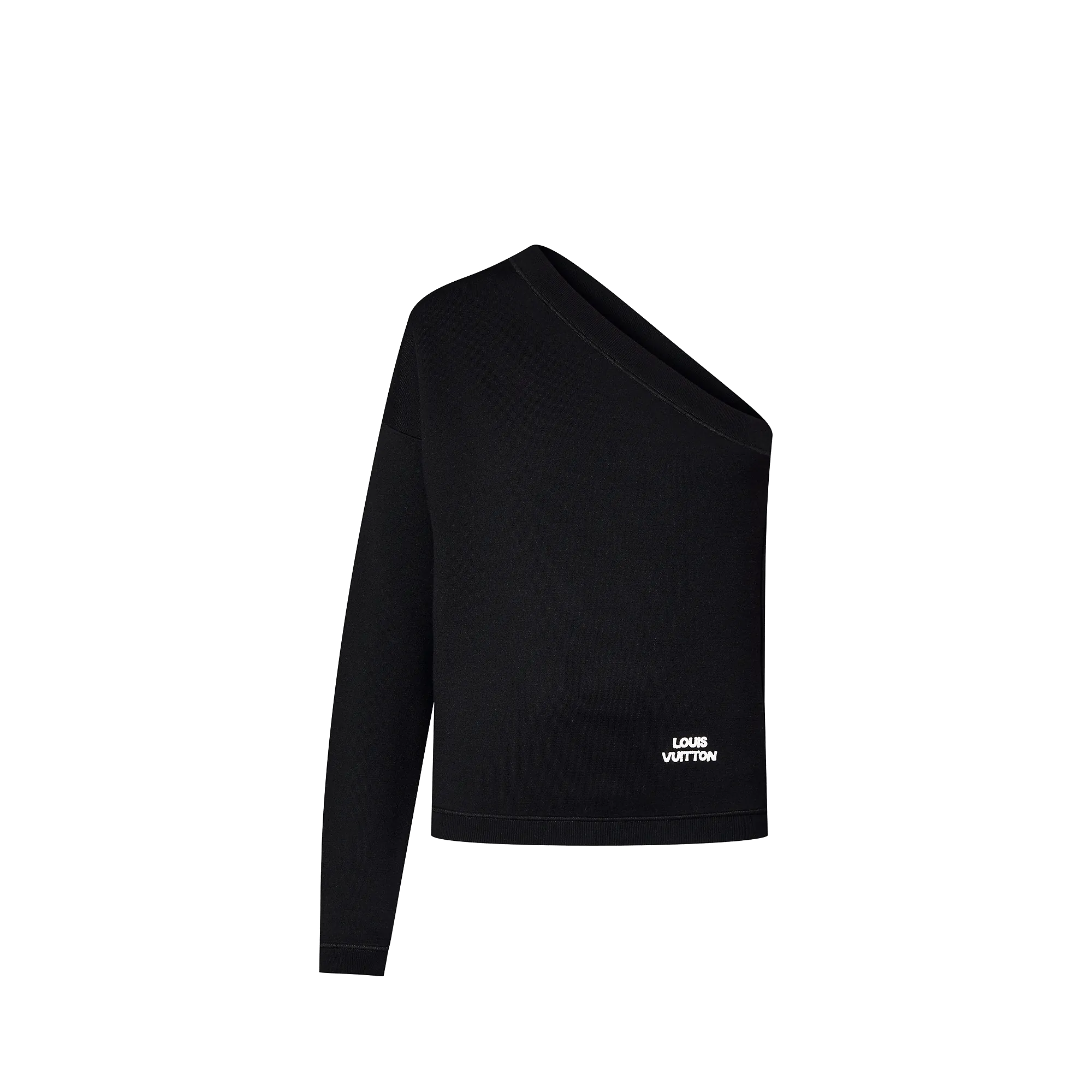 Louis Vuitton One-Shoulder Technical Knit Pullover - Women - Ready-to-Wear 1AFFRL