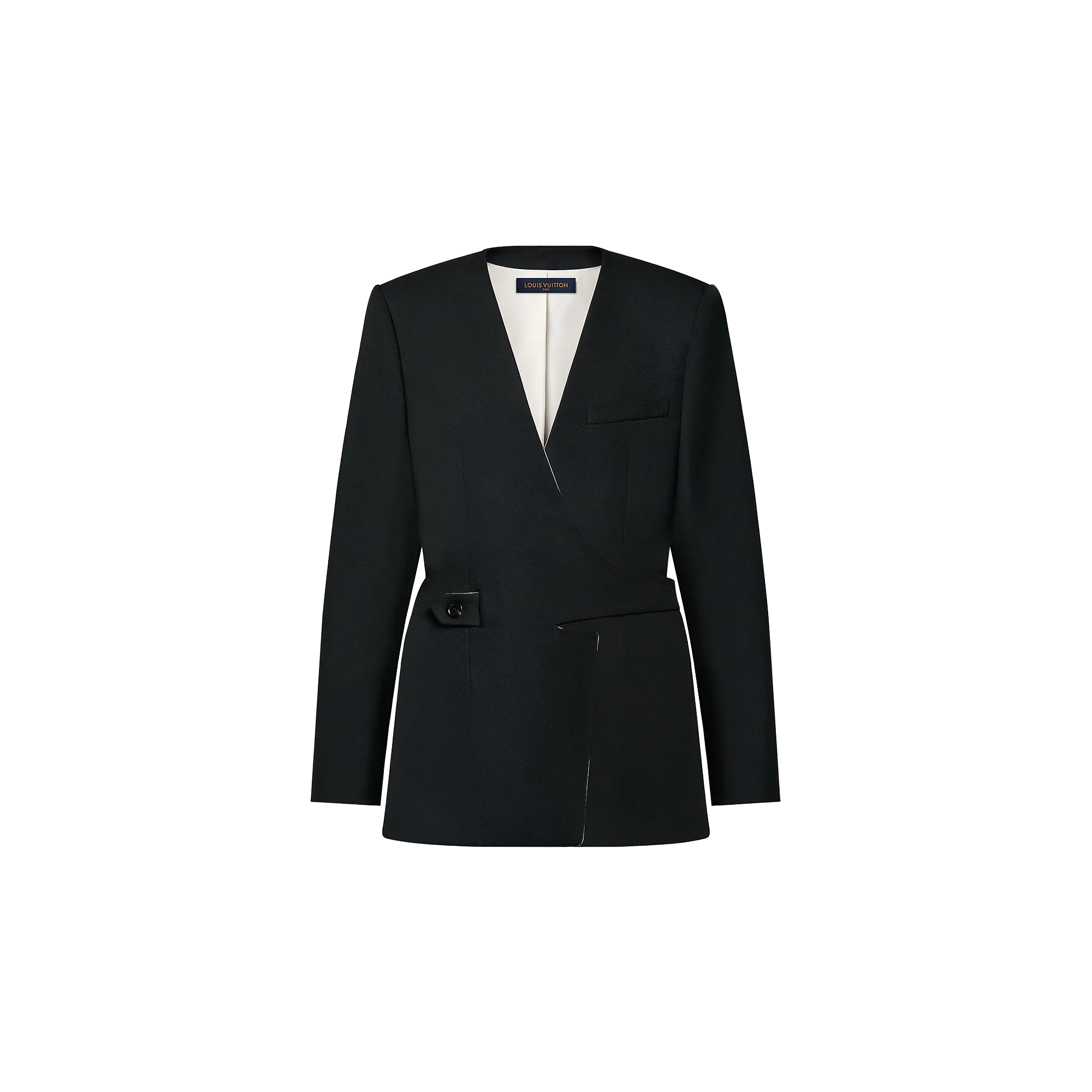 Louis Vuitton Technical Gabardine Wrap Blazer  - Women - Ready-to-Wear 1AFGDX