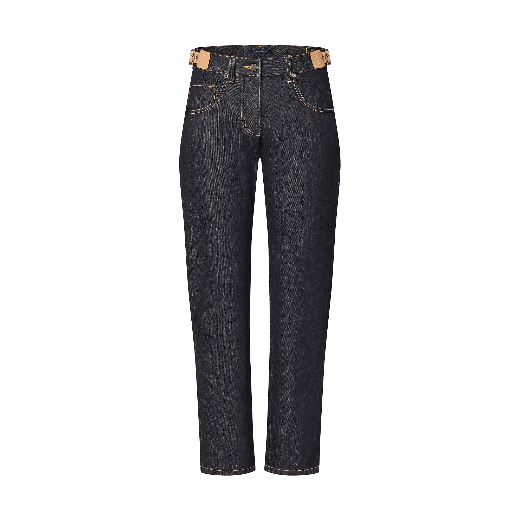Louis Vuitton Eyelet Tab Jeans  - Women - Ready-to-Wear 1AFGME