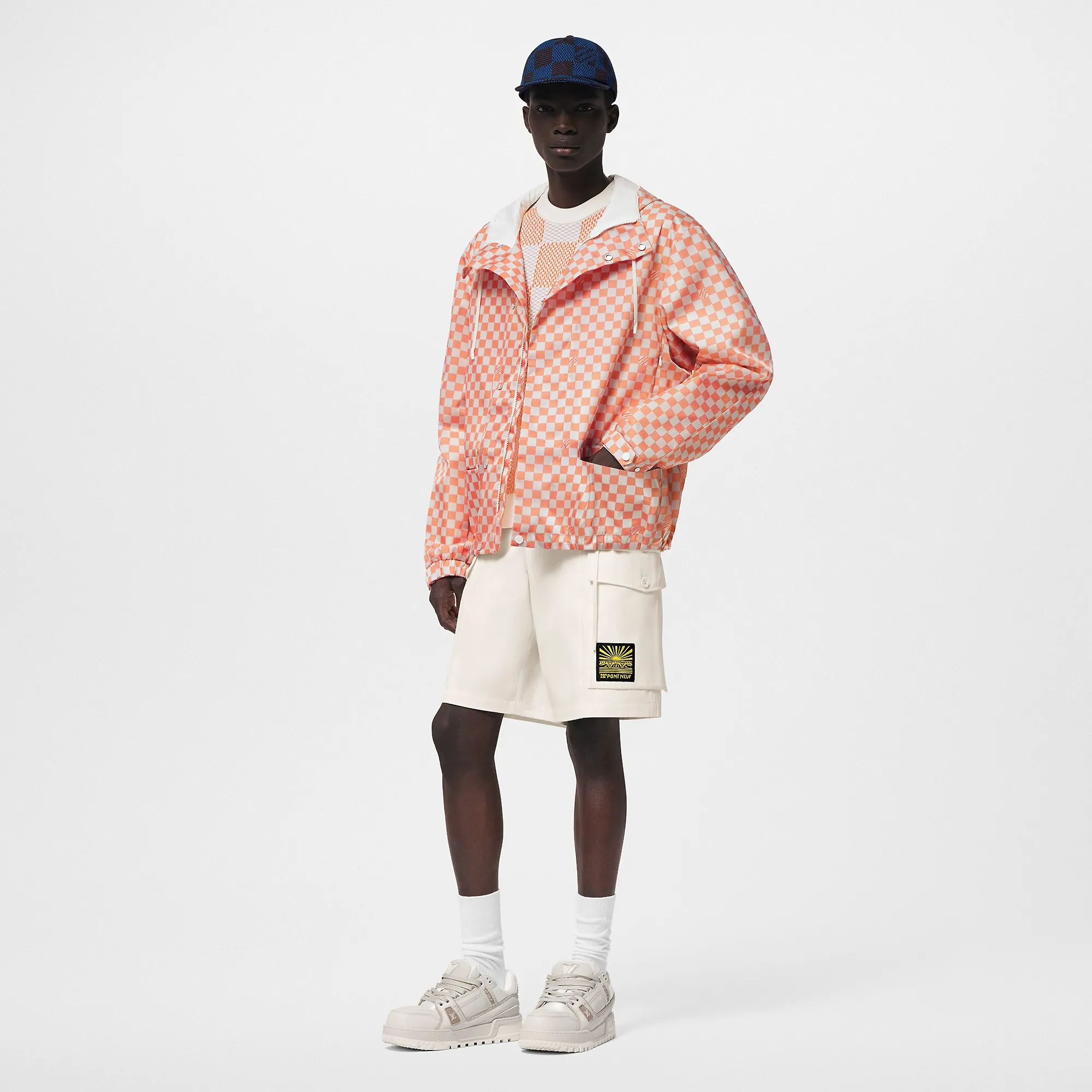 Louis Vuitton Damier Windbreaker - Men - Ready-to-Wear 1AFHVX